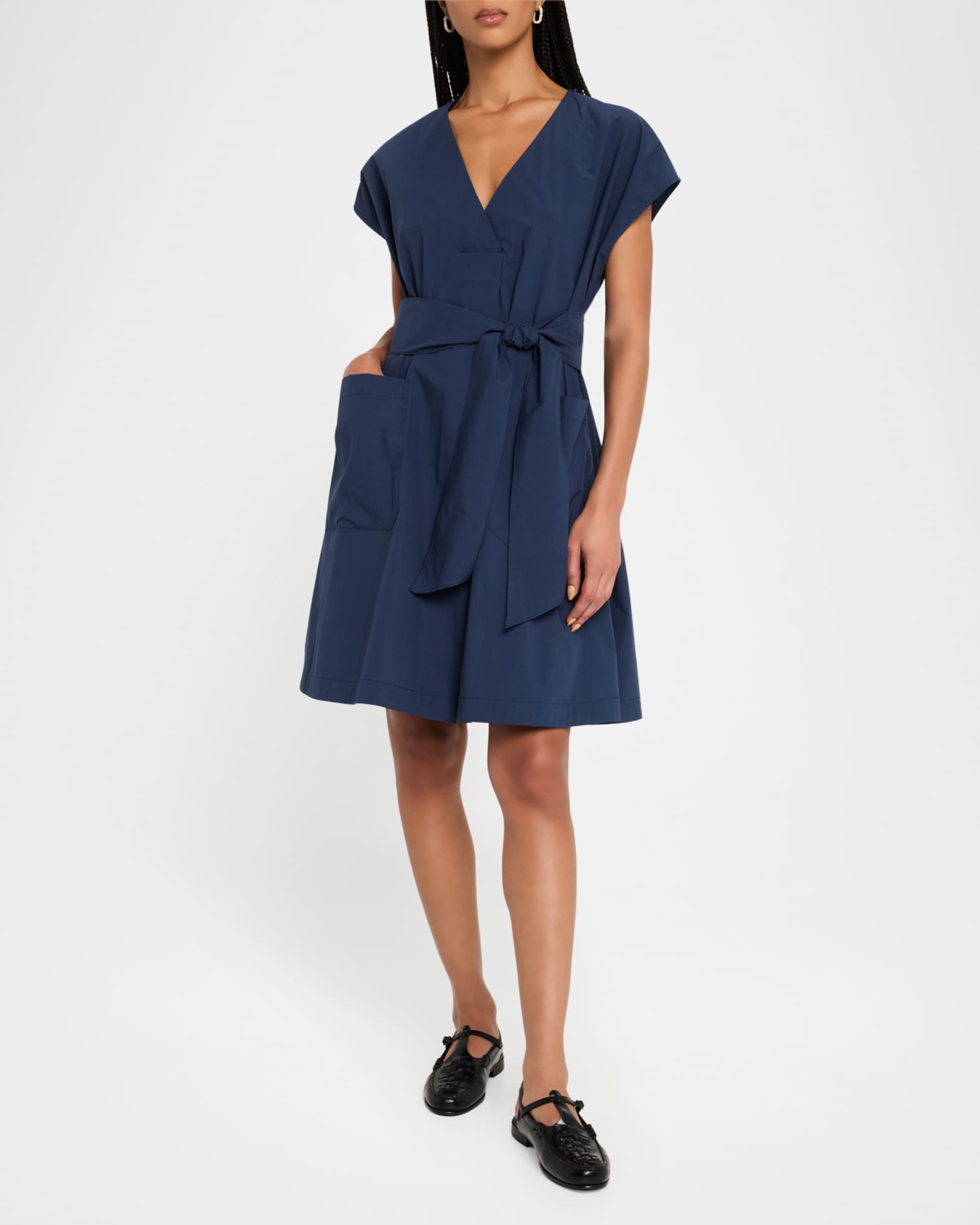 Mitico Dolman-Sleeve Cotton Dress 1
