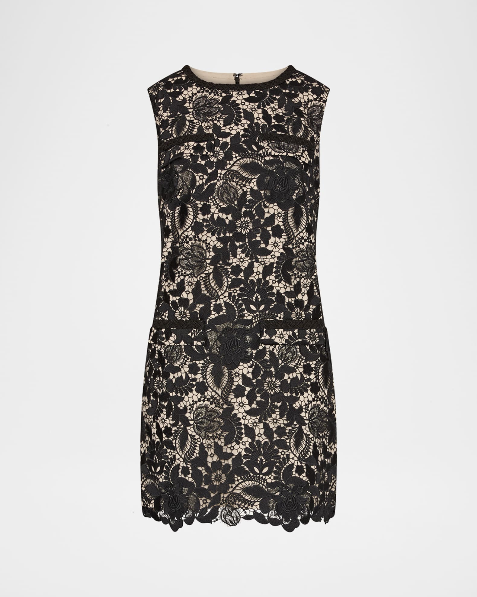 milly black lace dress Spencer Lace Midi Dress in Black