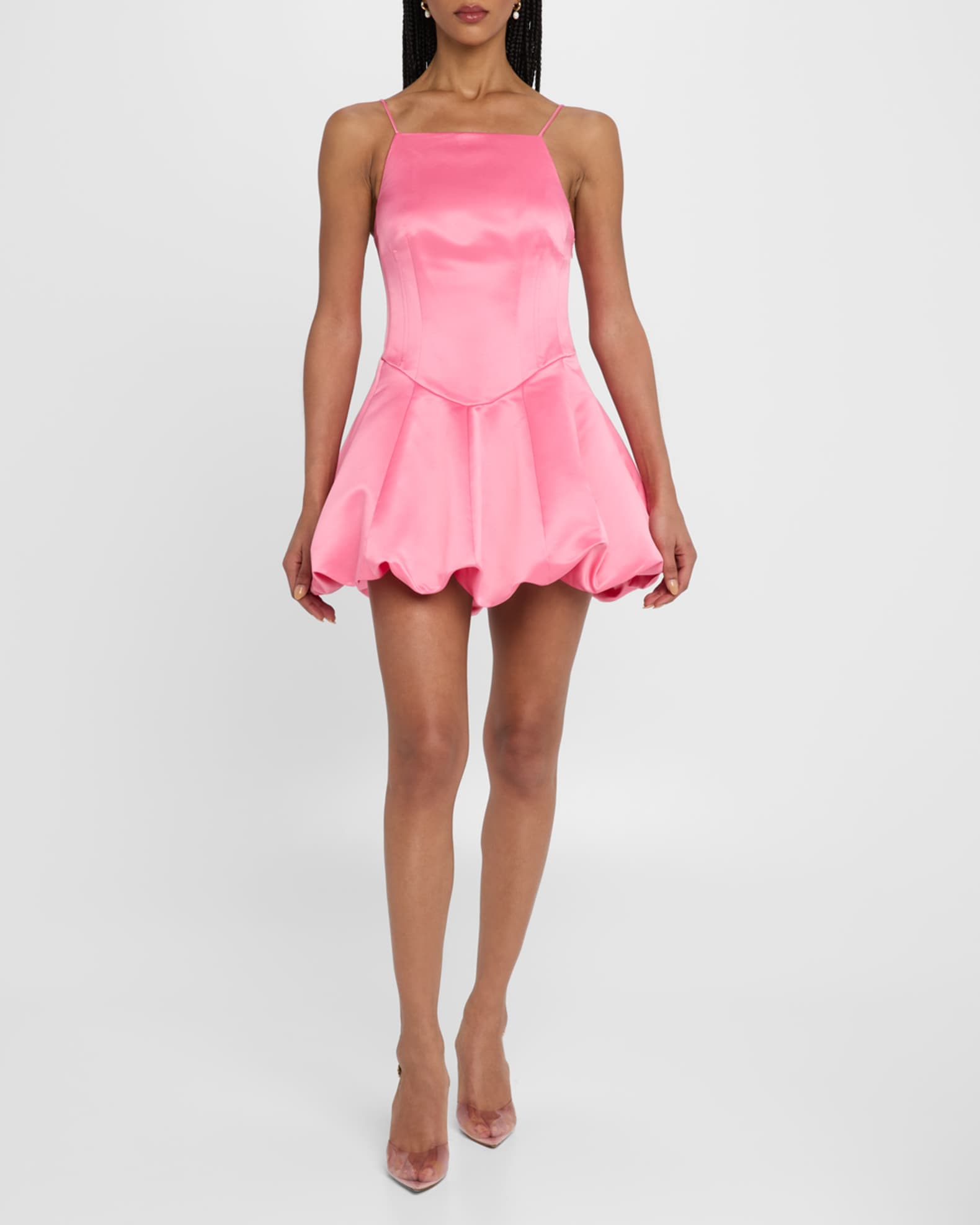 Jake Satin Mini Dress 1