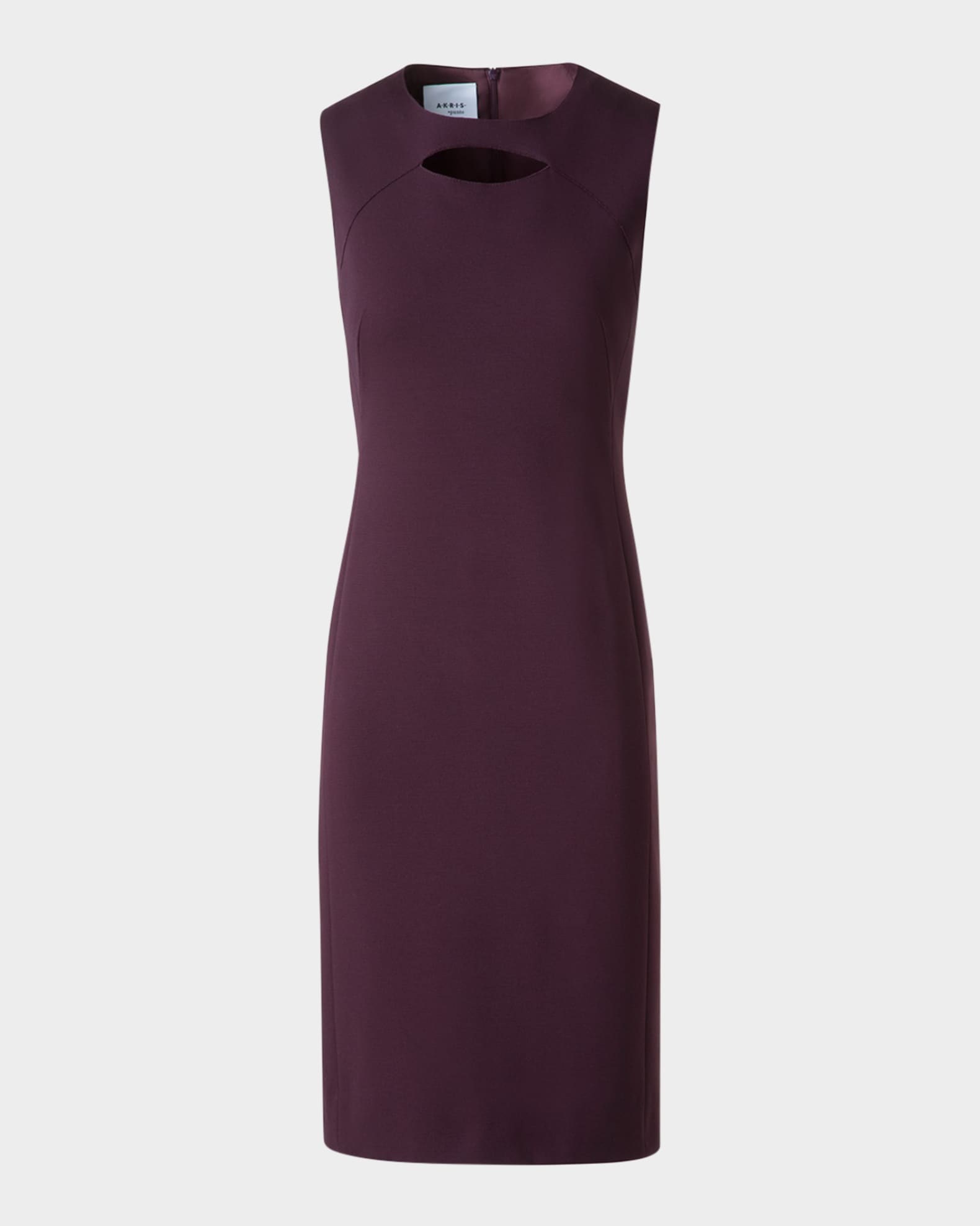 Sleeveless Cut-Out Jersey Dress 0