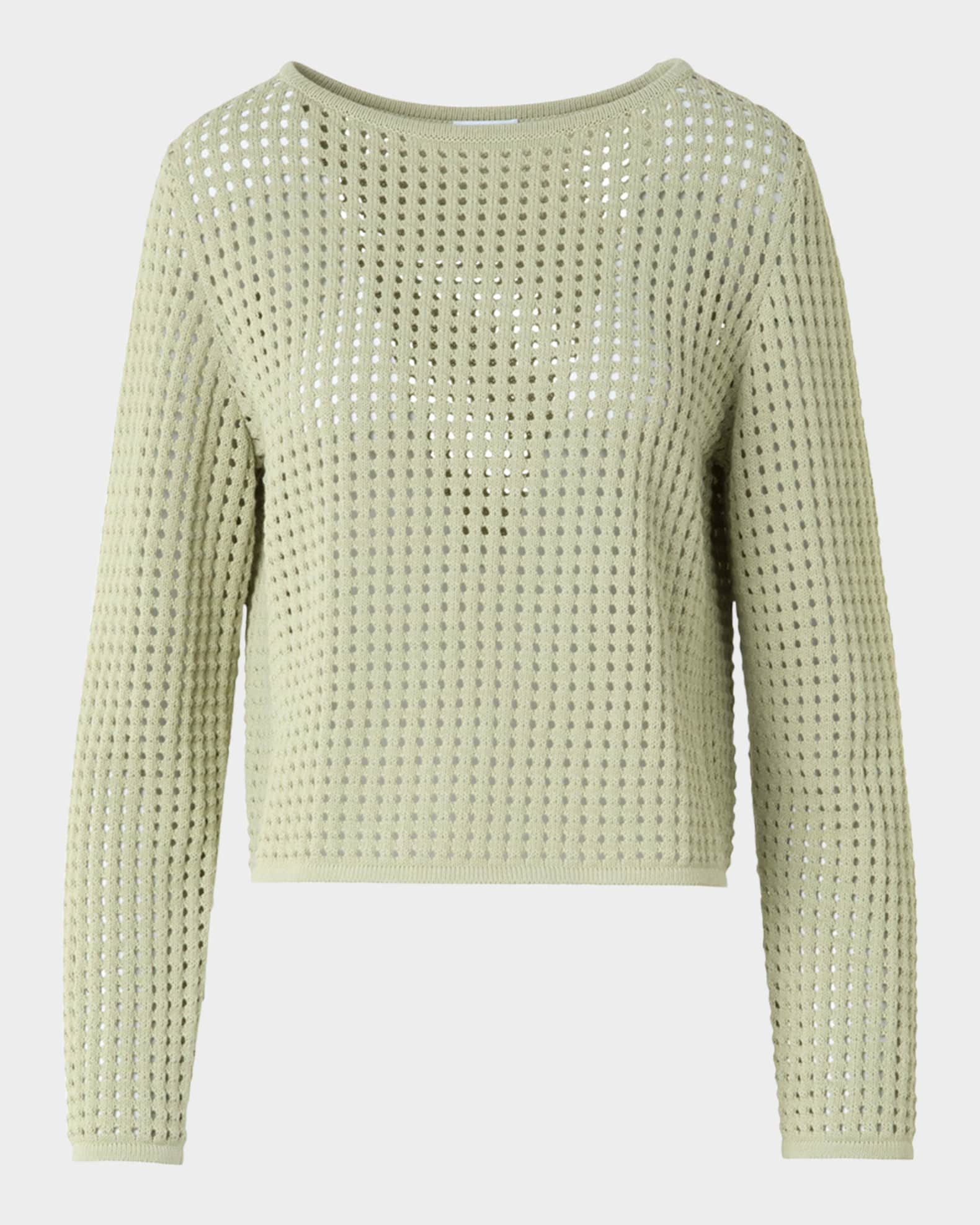 Mesh knit Sweater