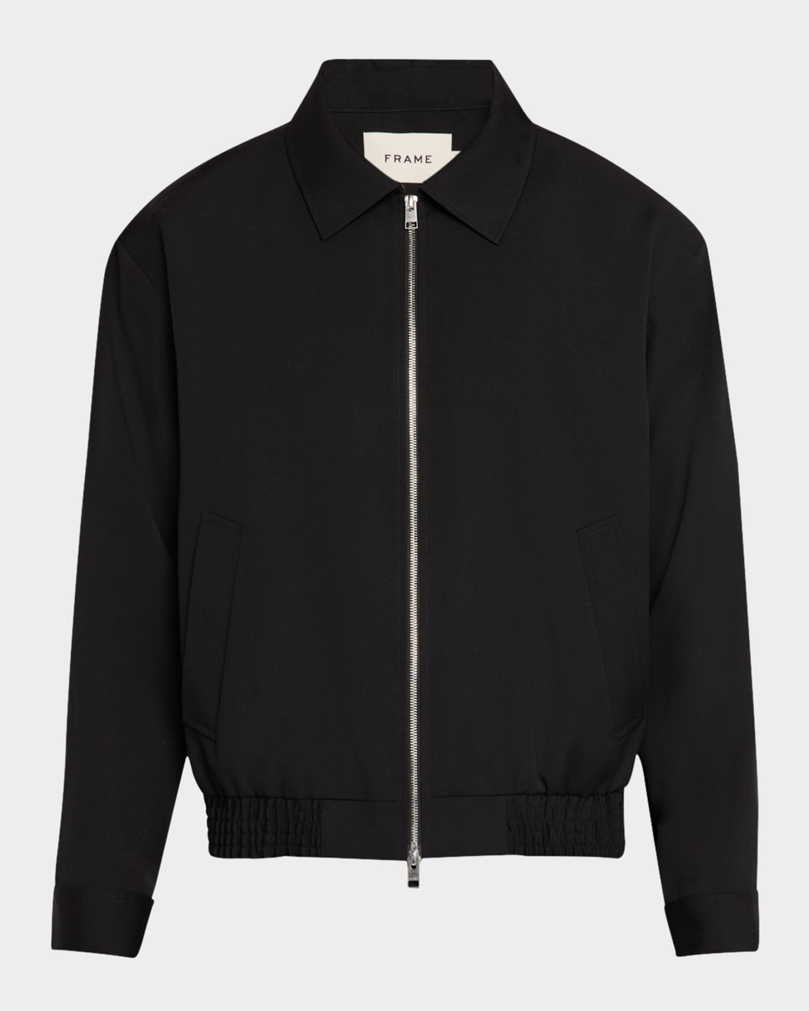 Men's Wool Full-Zip Blouson 0