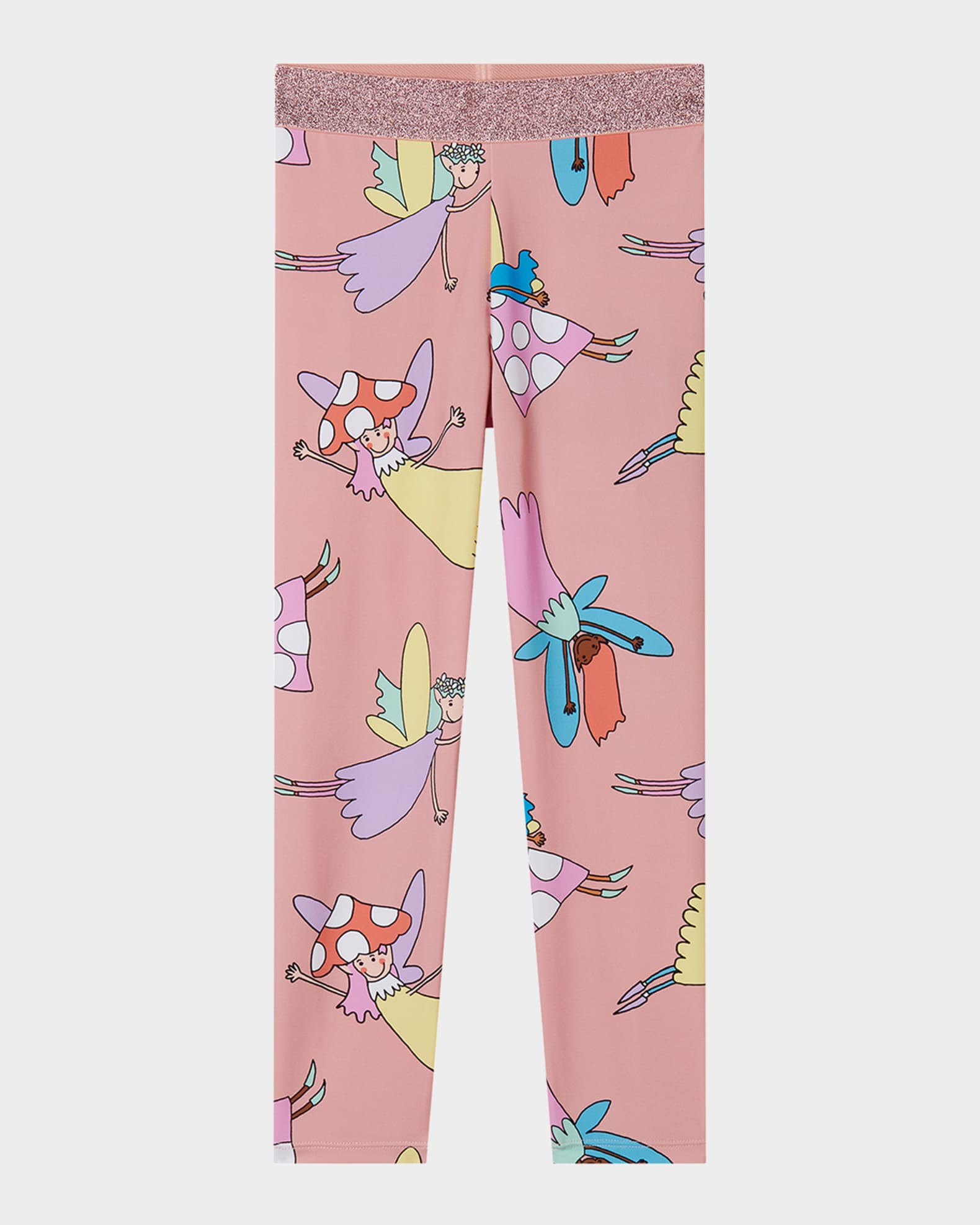 Girl's Fairies Printed Leggings, Size 4-10 0