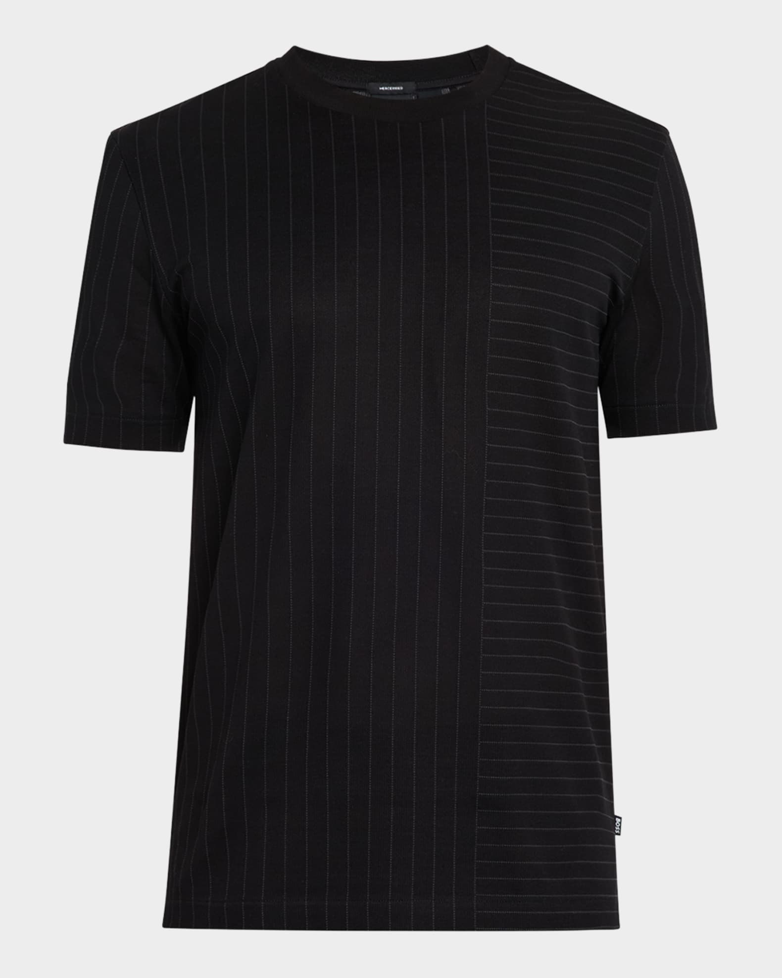 Men's Thompson Dual Pinstripe Crewneck T-Shirt 0