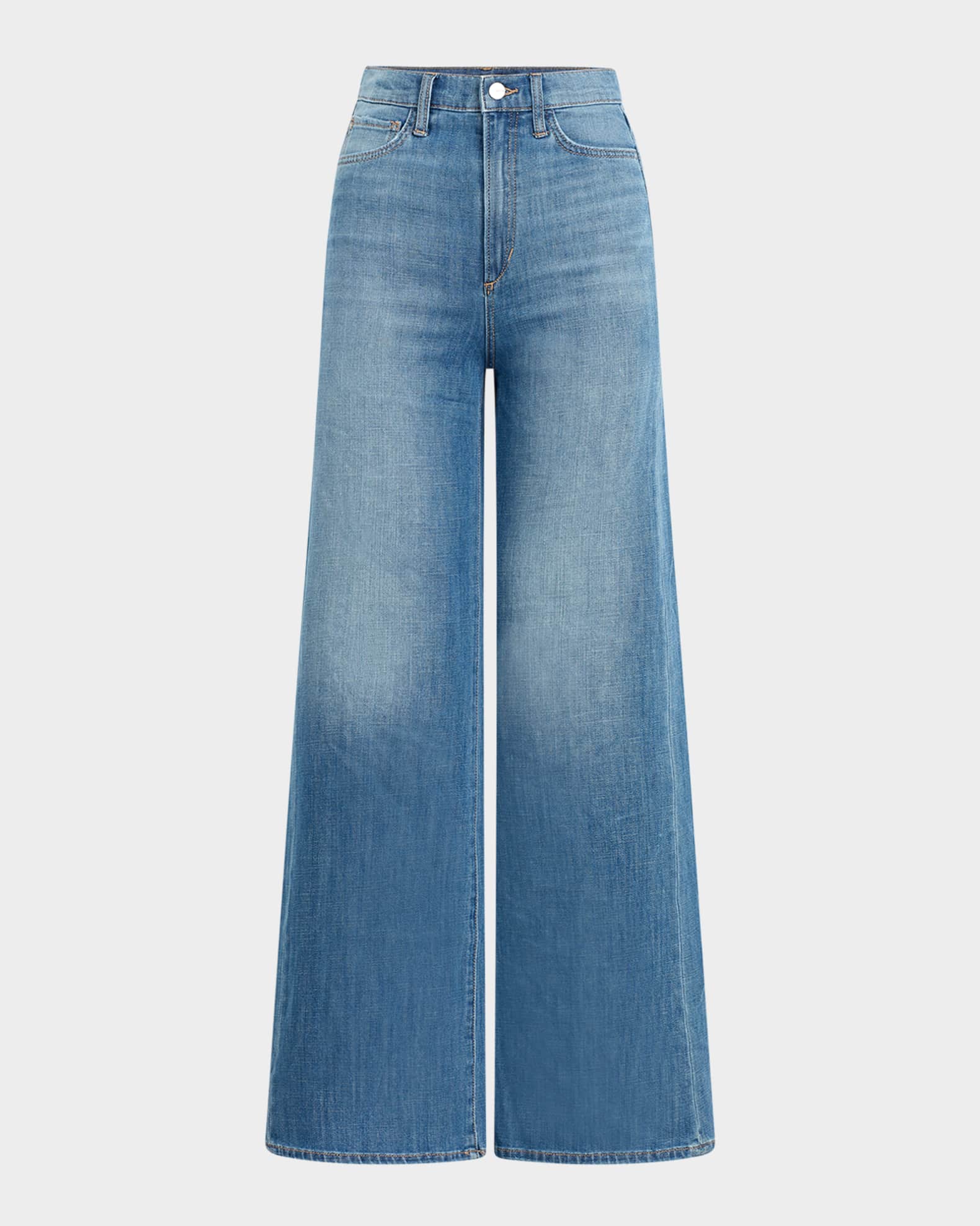 The Mia Petite Wide-Leg Jeans 0
