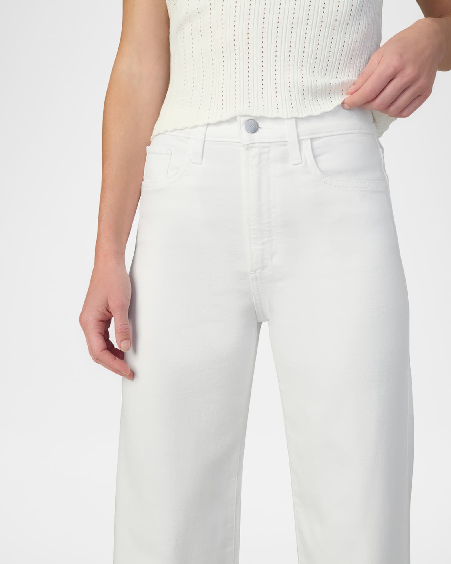 Joe's Jeans The Mia Petite Wide-Leg Jeans | Neiman Marcus