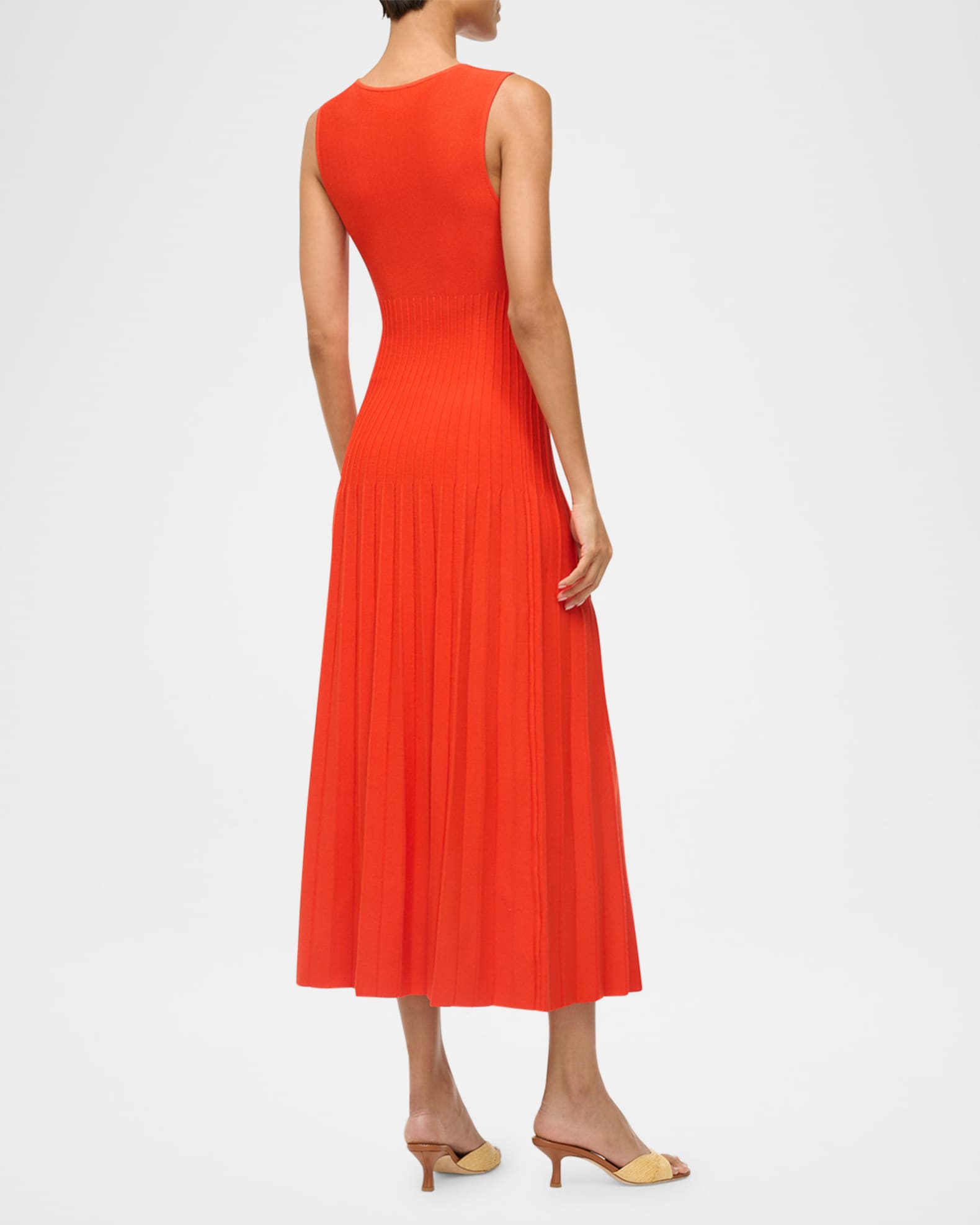 Staud Elyse Dress Cayenne