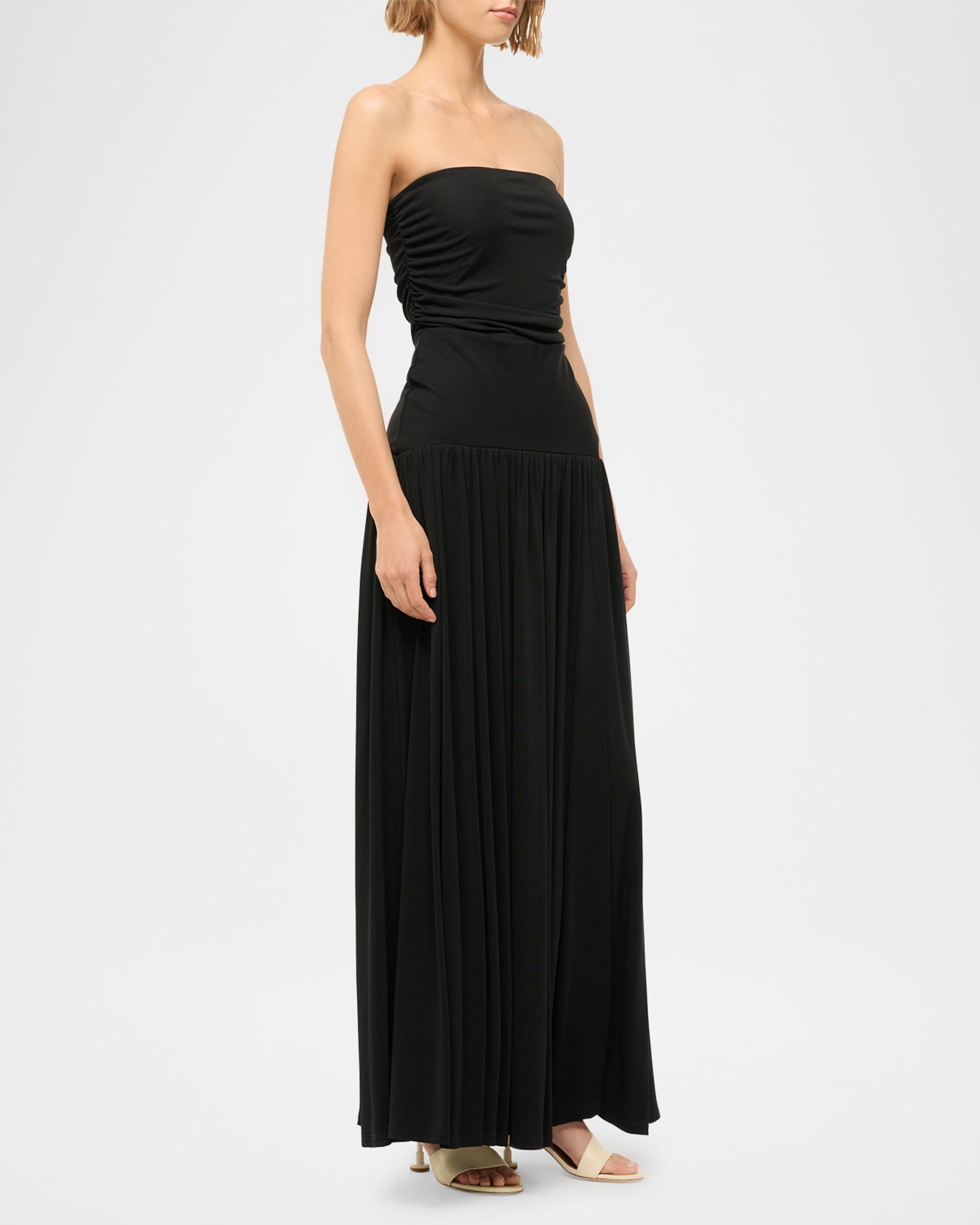 STAUD Mariana Strapless Maxi Dress | Neiman Marcus