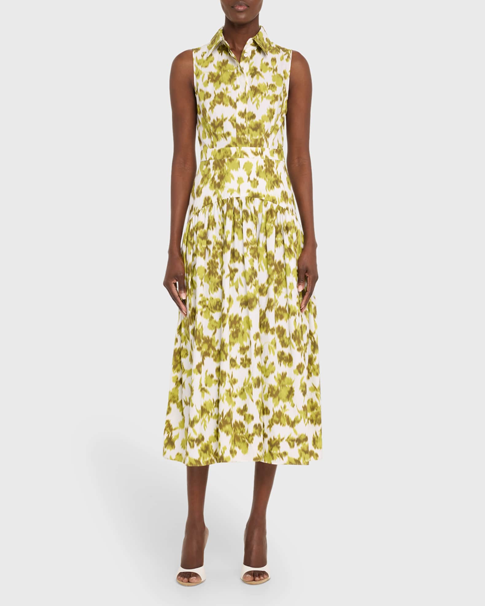 Drop Waist Shirt Dress 1
