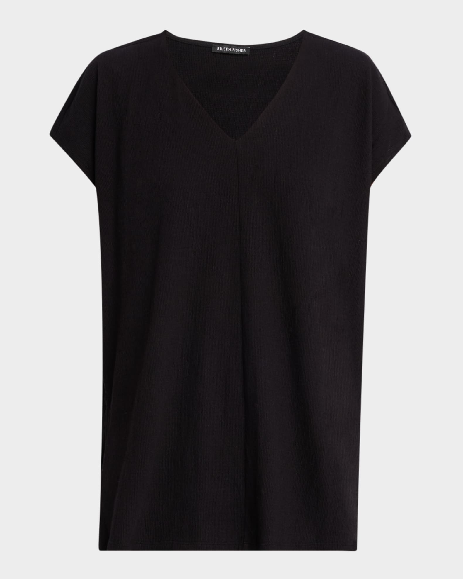 Crinkled Organic Cotton Jersey Tunic 0