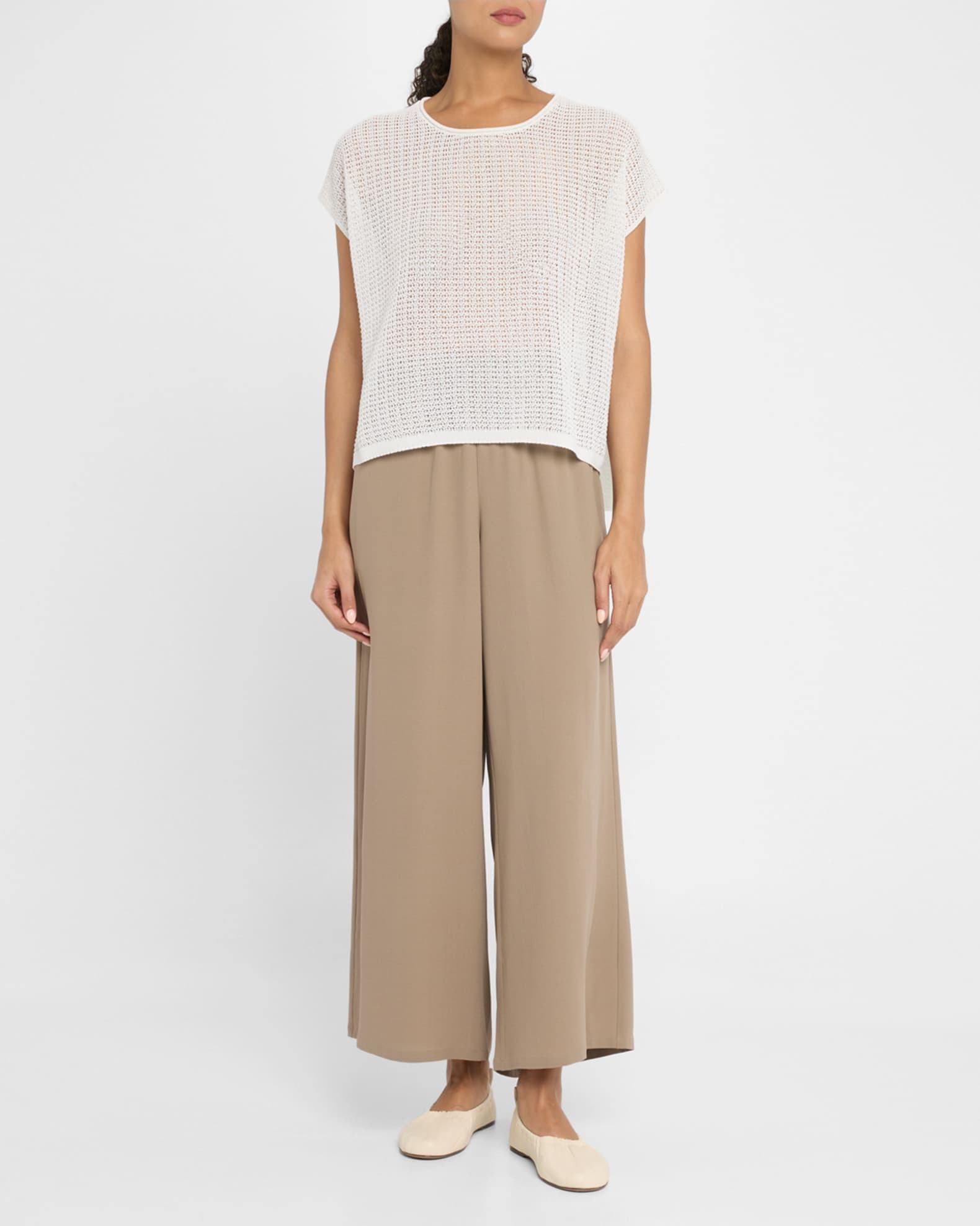 Crewneck Organic Cotton Cord Sweater 1