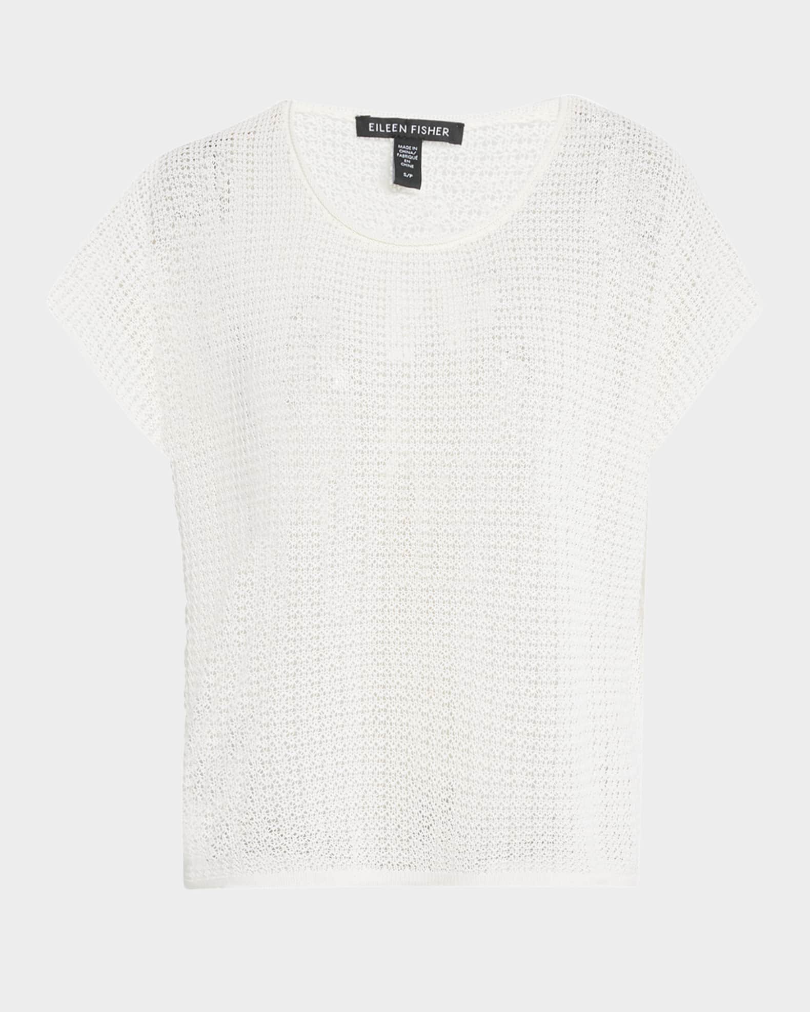 Crewneck Organic Cotton Cord Sweater 0