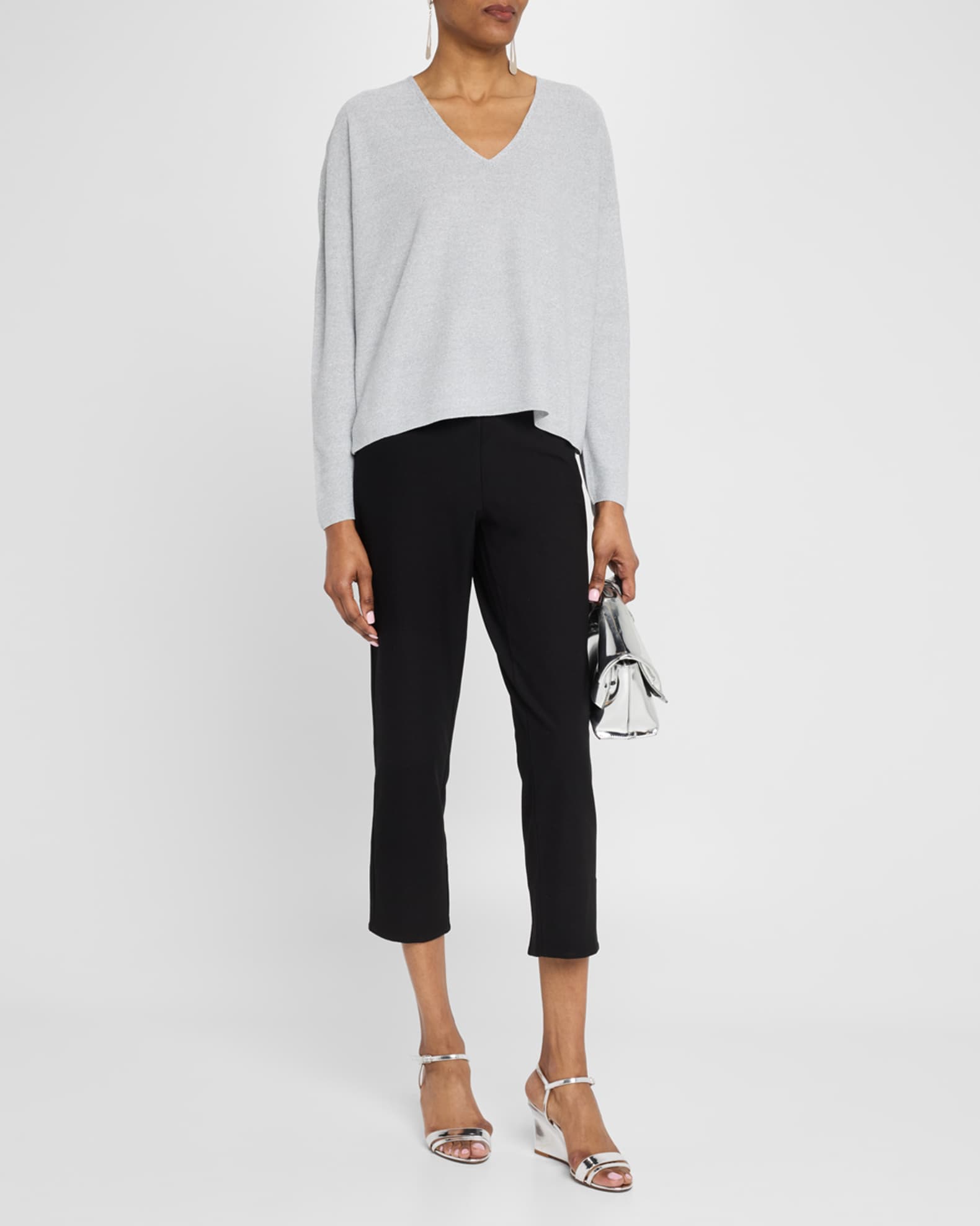 Organic Linen-Cotton Knit Sweater 1