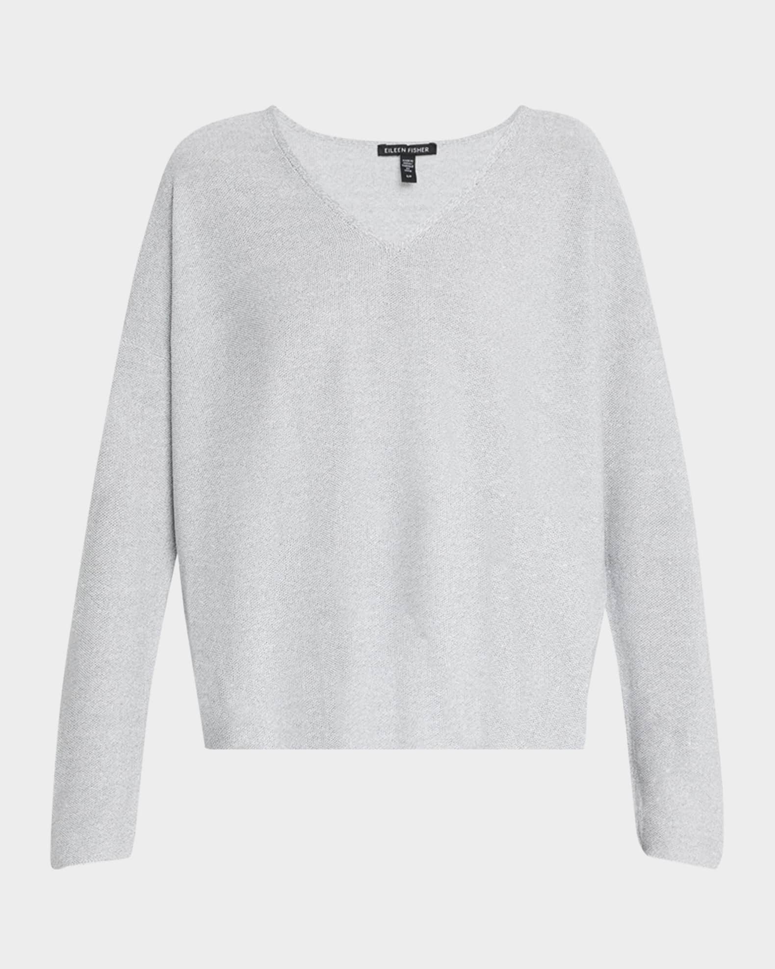 Organic Linen-Cotton Knit Sweater 0