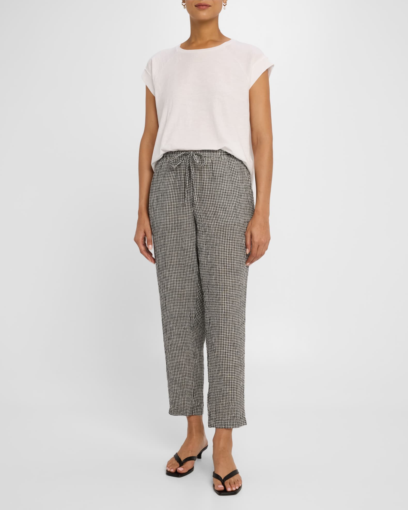 Raglan-Sleeve Organic Cotton Jersey Top 1