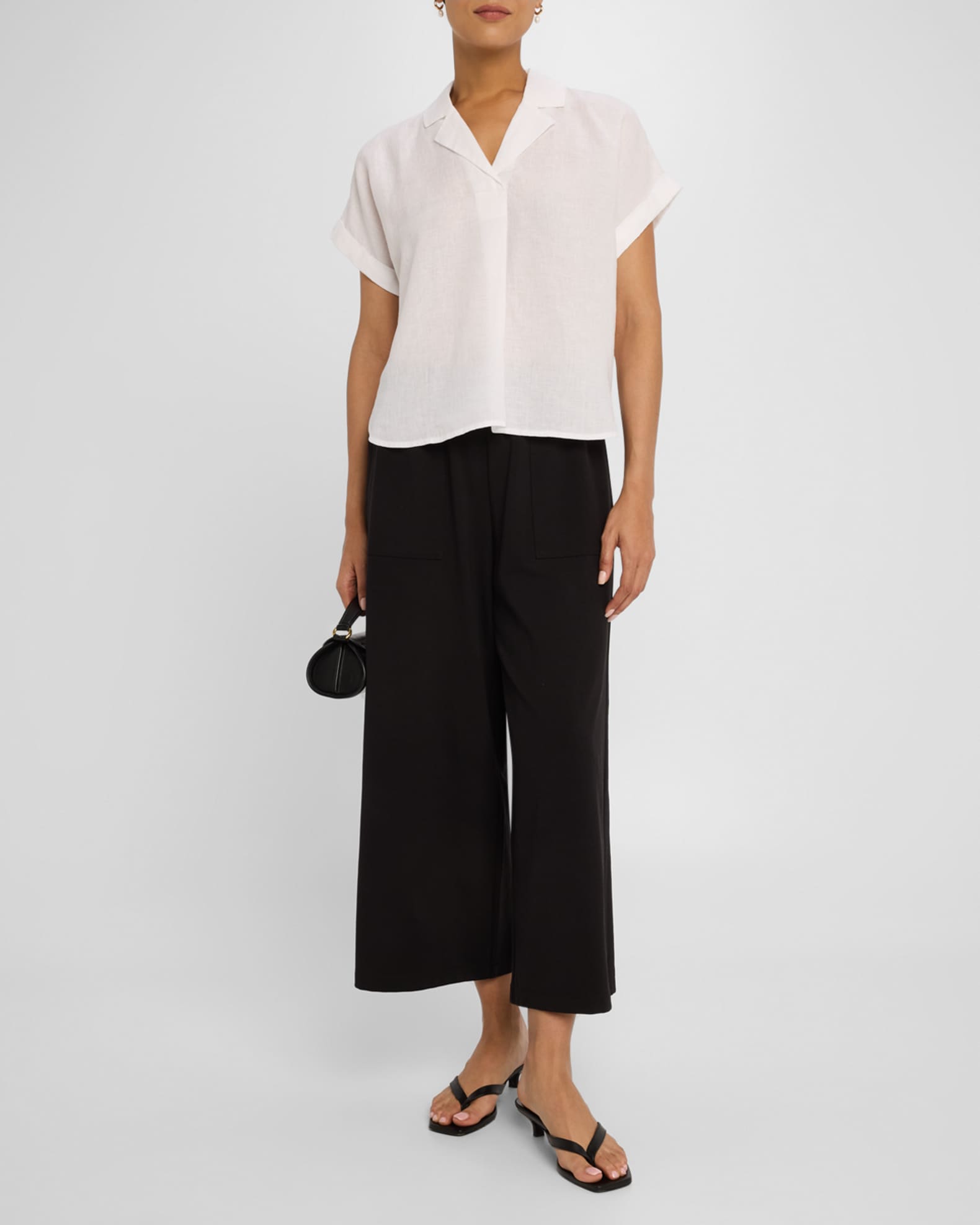 Lightweight Organic Linen Shirt - Thumbnail 2