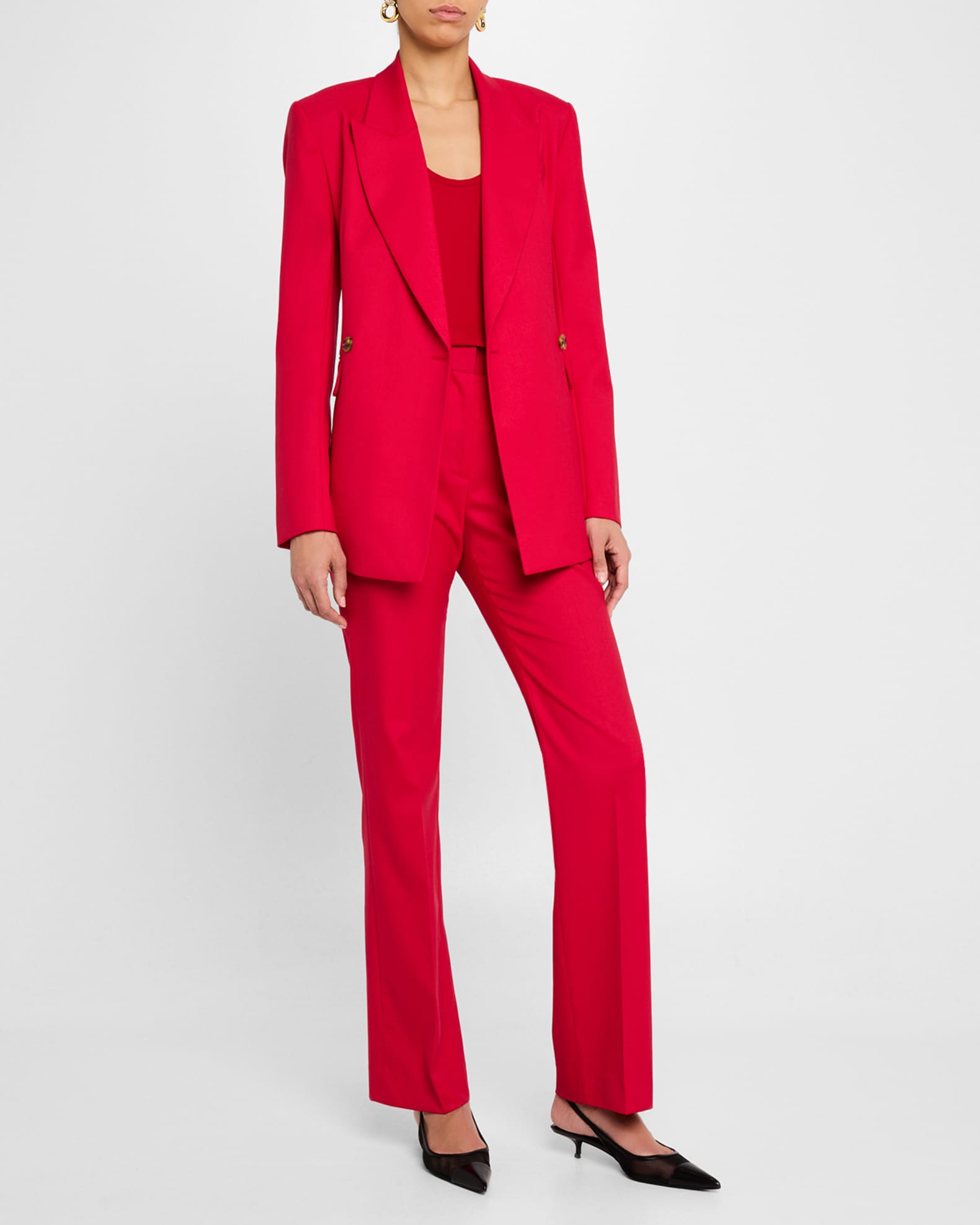 Cooper Double-Breasted Seasonless Wool Blazer 1