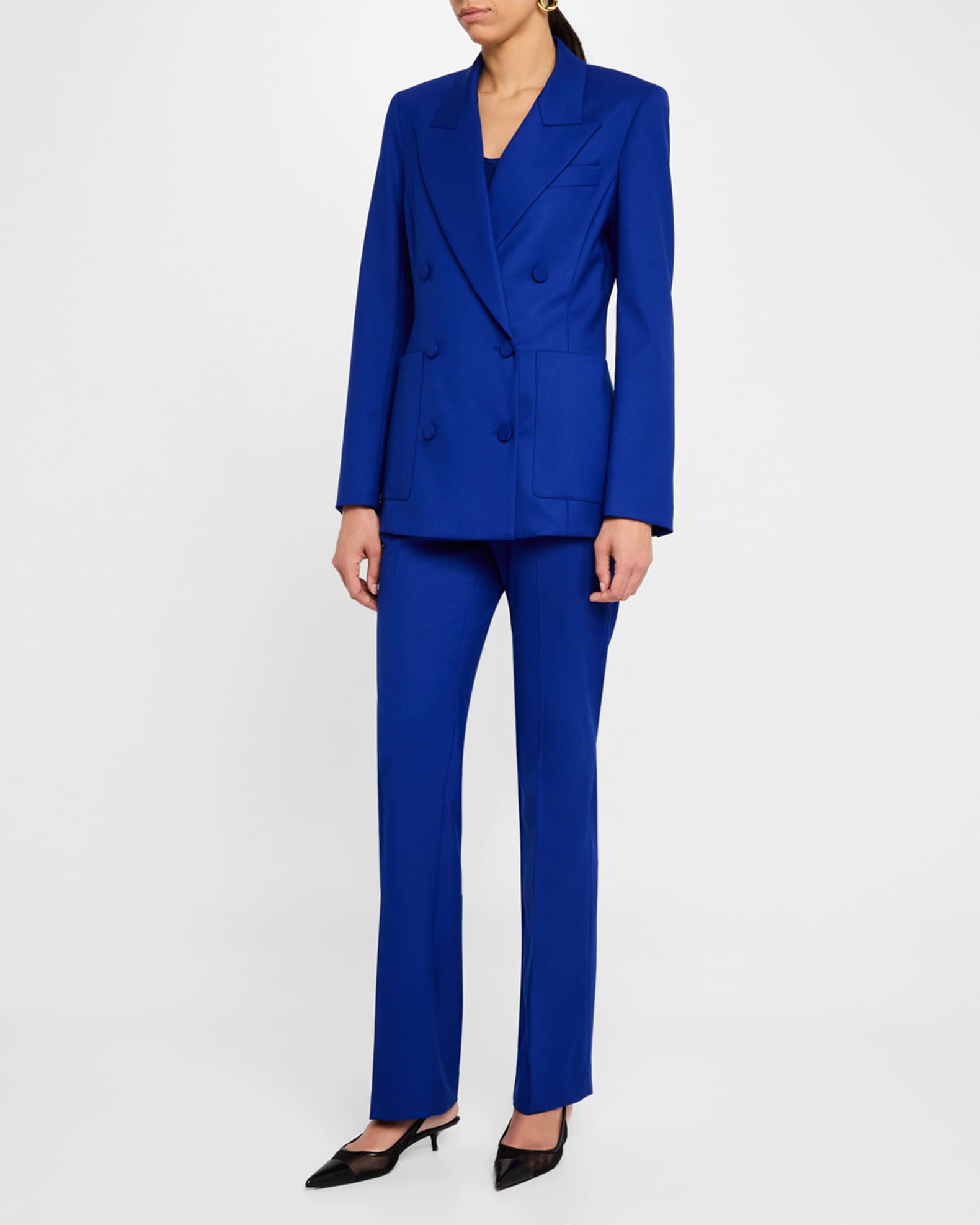 Chelsea Double-Breasted Seasonless Wool Blazer 1