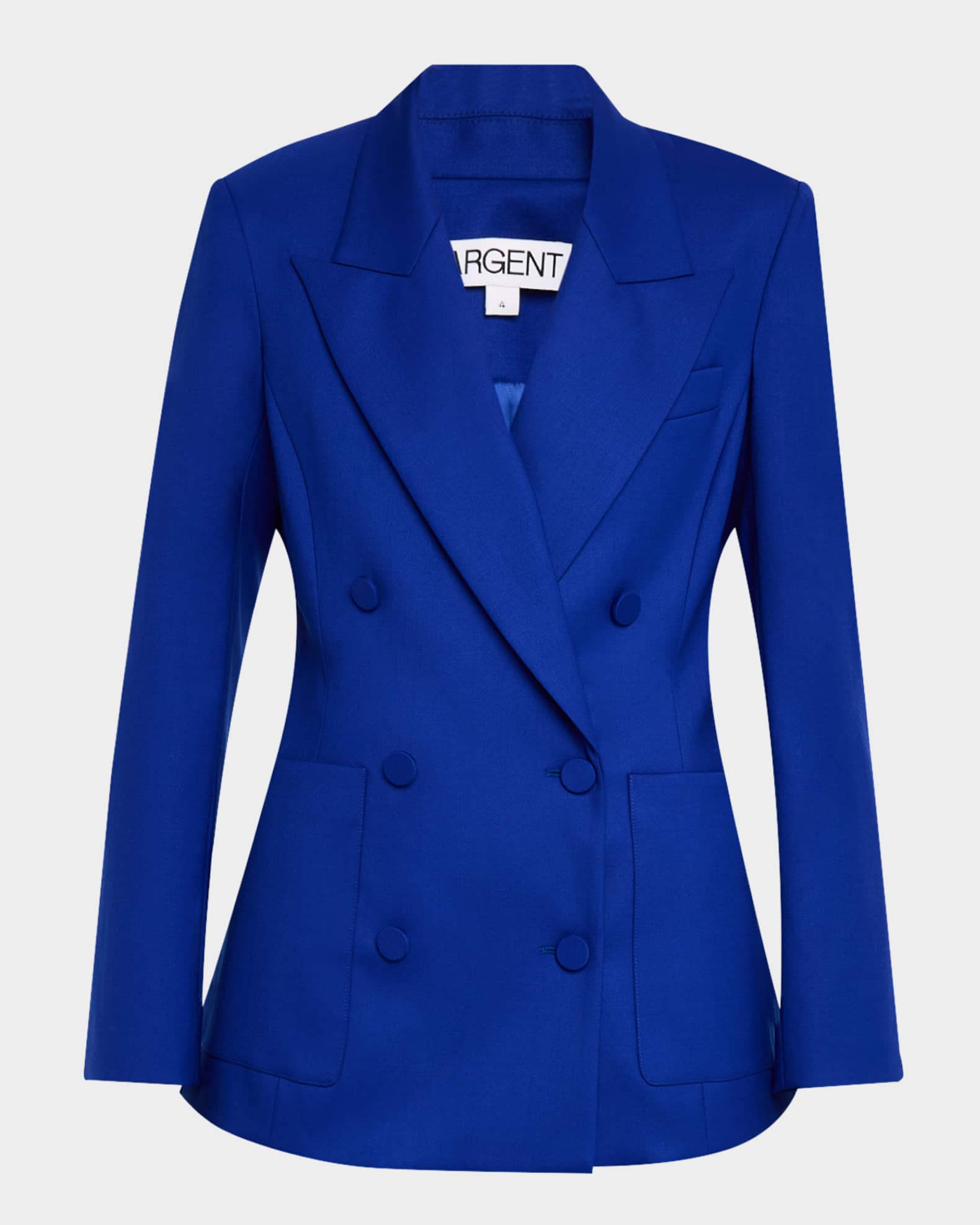Chelsea Double-Breasted Seasonless Wool Blazer 0