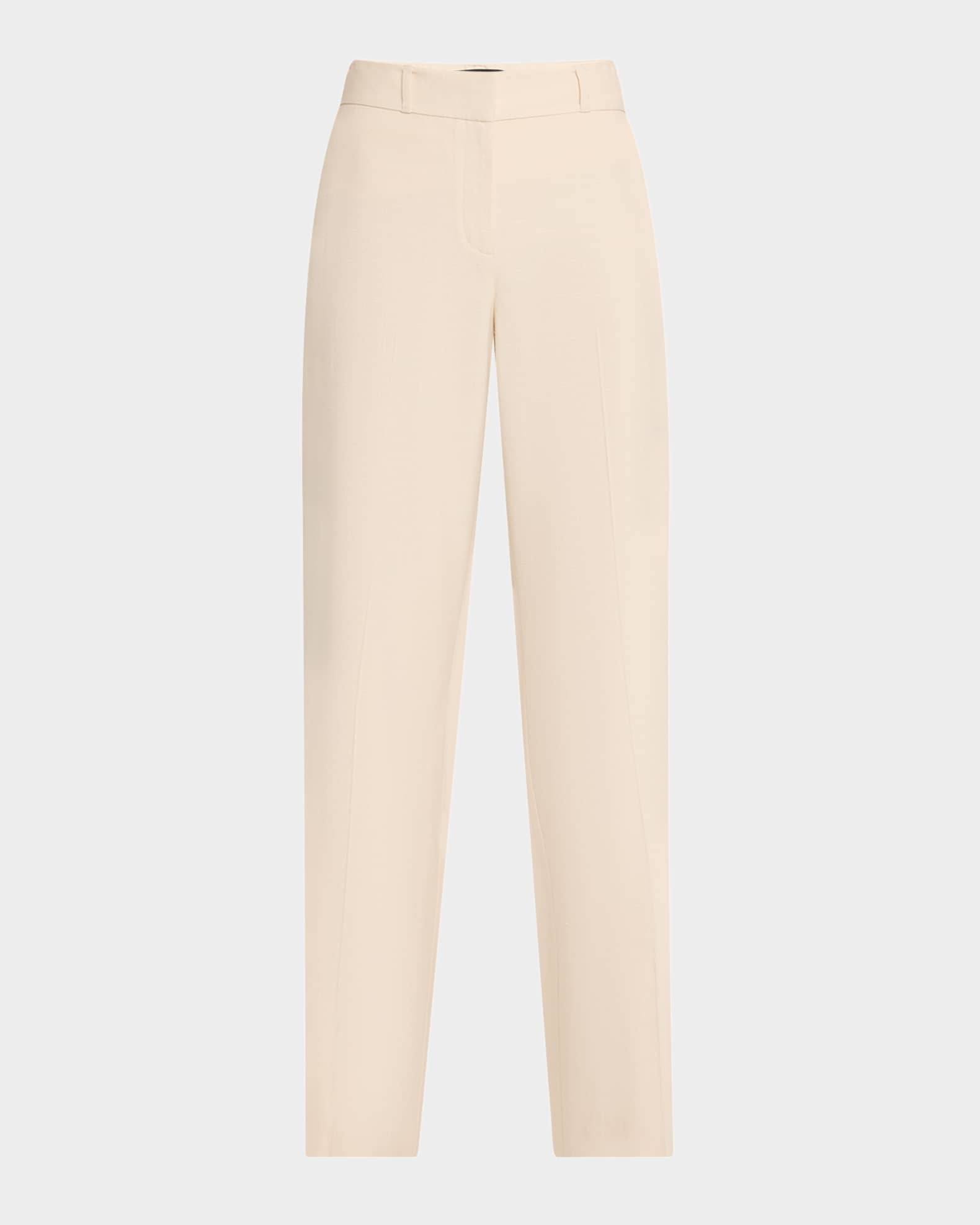 Nydia Straight-Leg Woven Pants 0