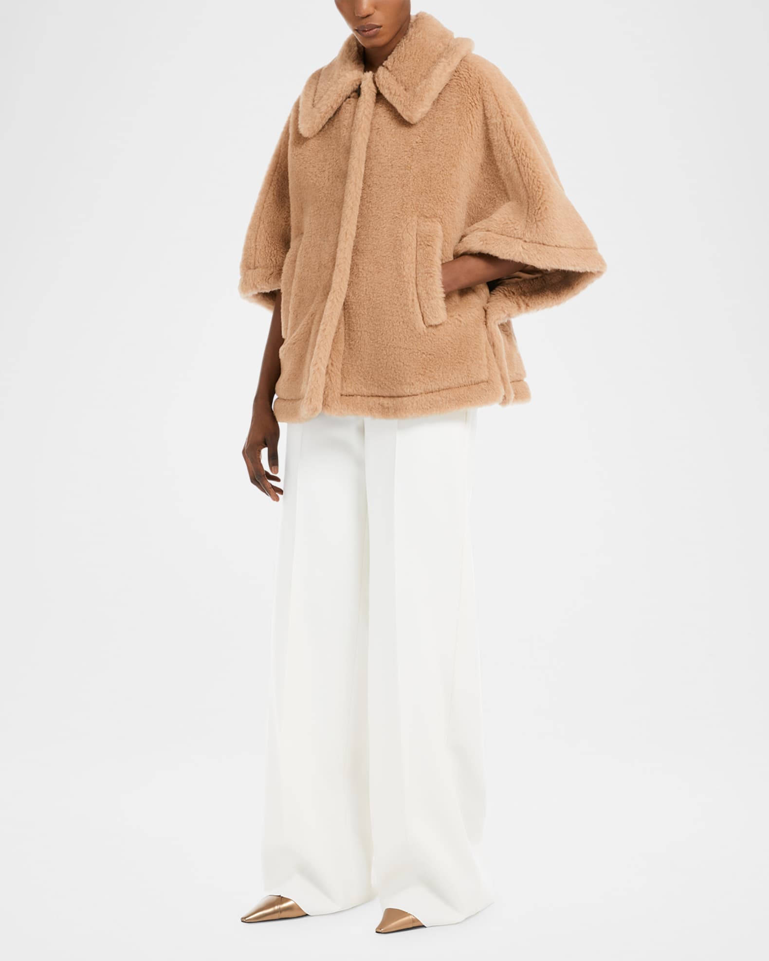 Wool-Blend Tenebre 4 Wrap Poncho 1