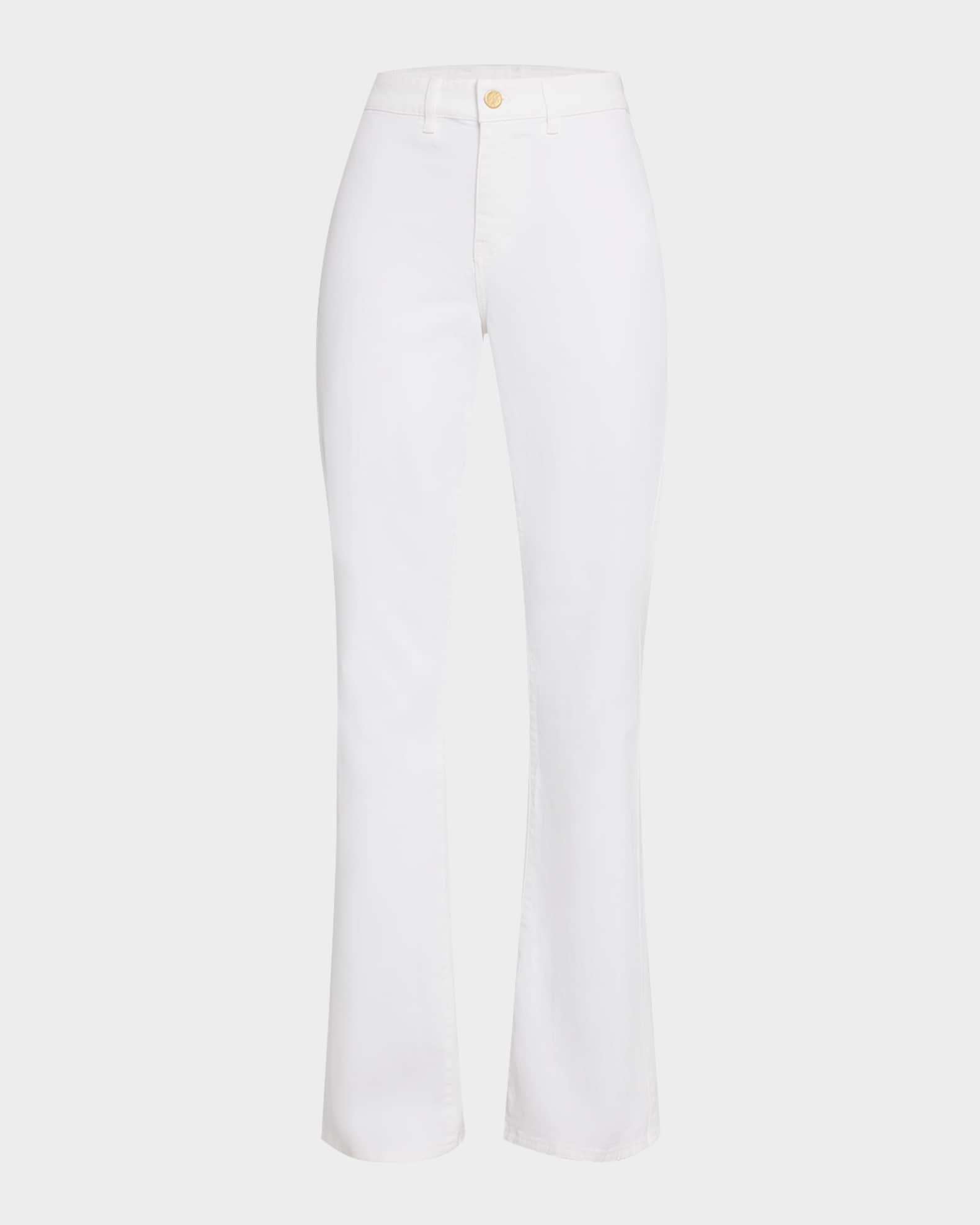 Maya High-Rise Straight-Leg Pants 0