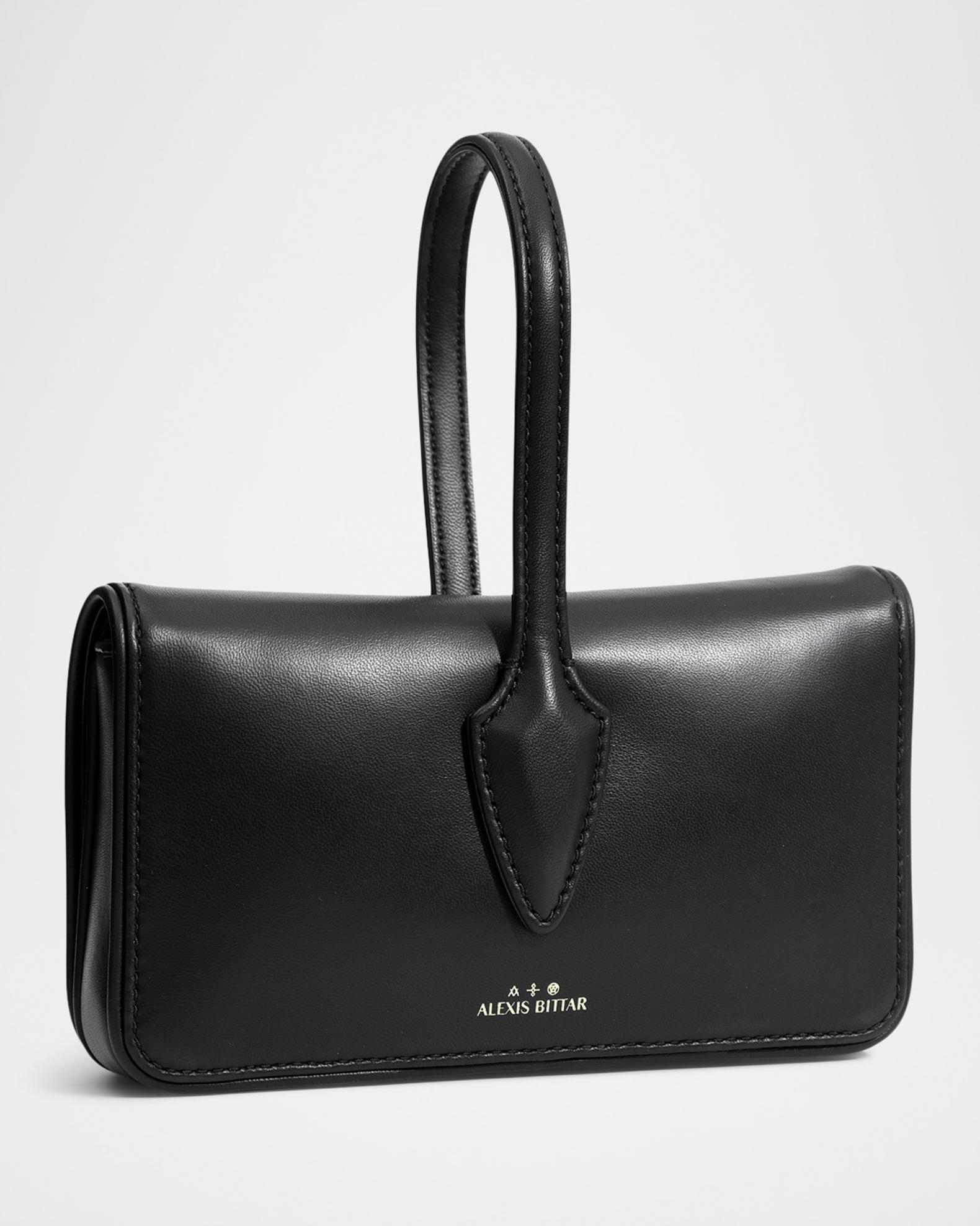 Alexis Bittar Lace-Up Leather Wristlet | Neiman Marcus