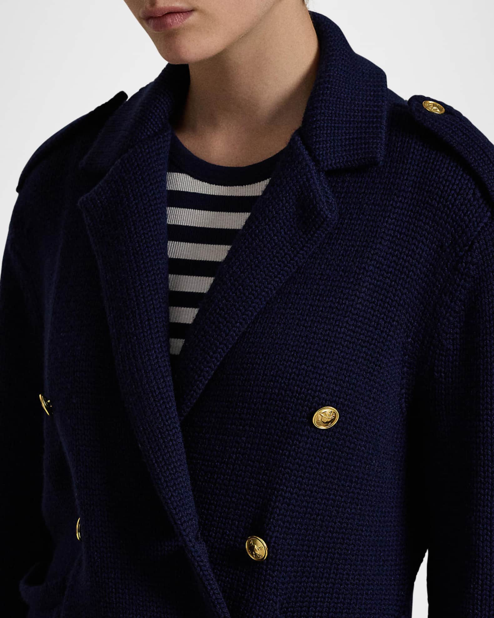 ジャケット Ralph Lauren Double-breasted wool blazer (211952717 001) Ralph Lauren Double-breasted wool blazer (211952717 001