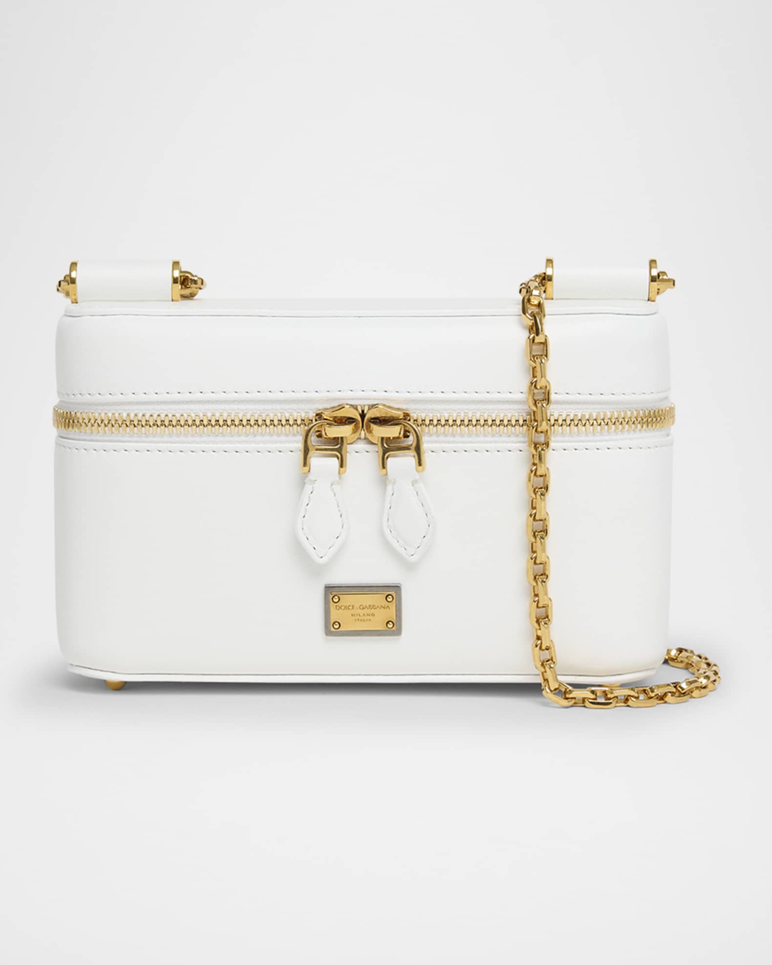 【関税＆送料込み】Dolce & Gabbana Sicily Crossbody Dolce&Gabbana Sicily Calfskin Vanity Crossbody Bag | Neiman