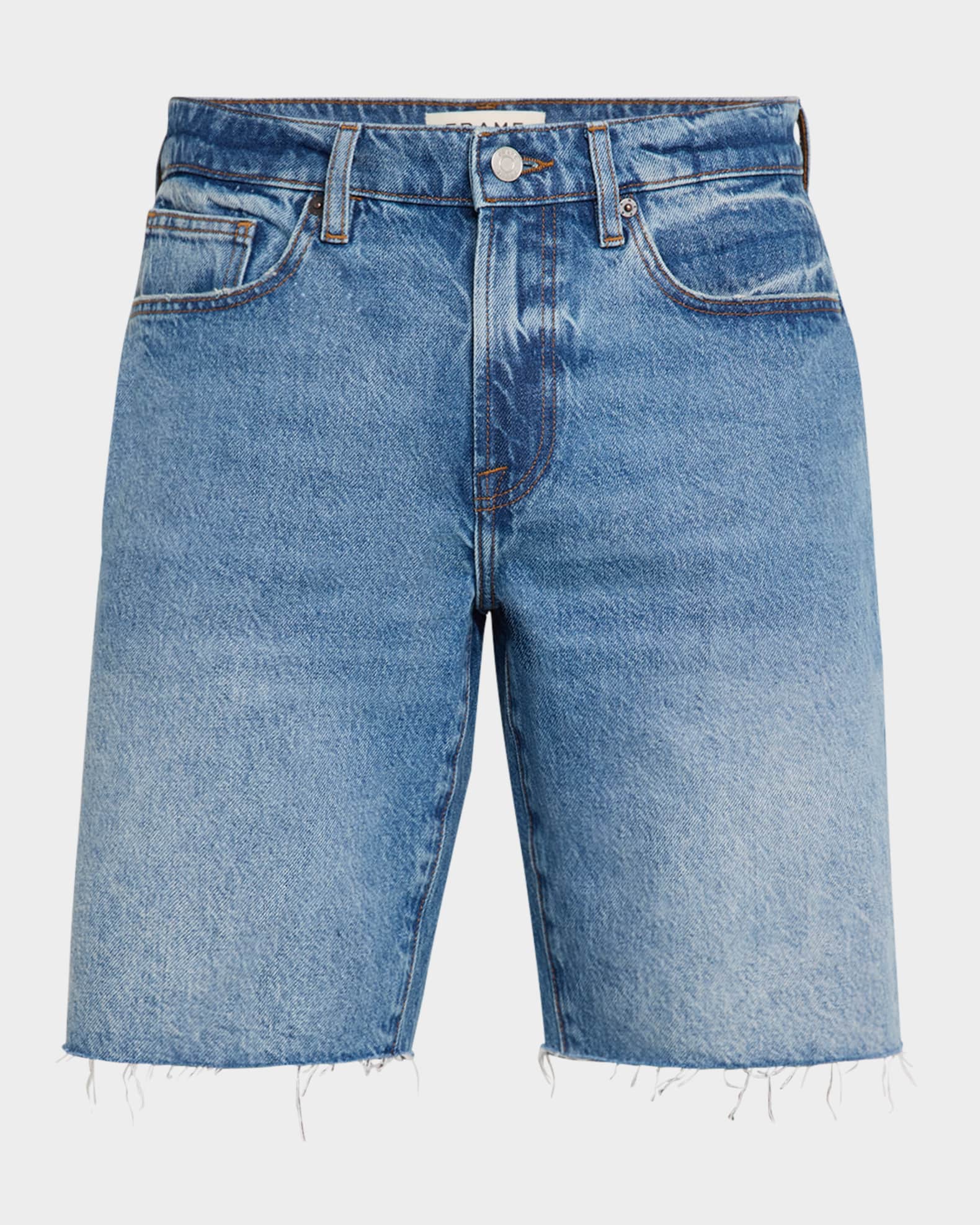 Men's Cut-Off Jean Shorts 0
