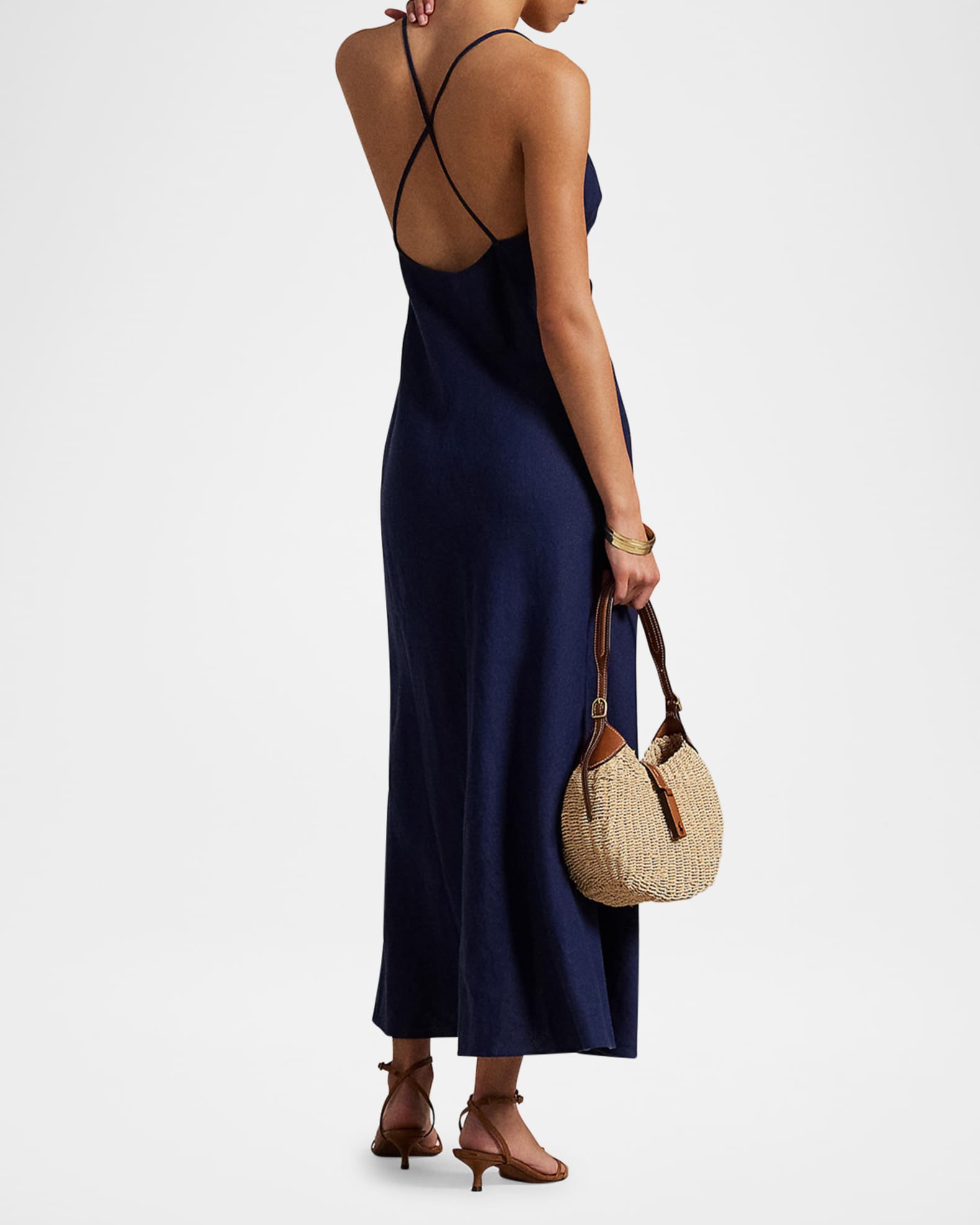 [Polo Ralph] ラルフローレン Lauren Linen Dress Ralph Lauren Linen Midi Shirt Dress | Bloomingdale's