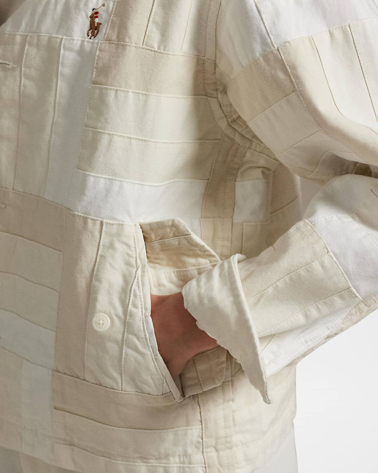 ラルフローレン★Patchwork Mockneck Jacket Patchwork Mockneck Jacket