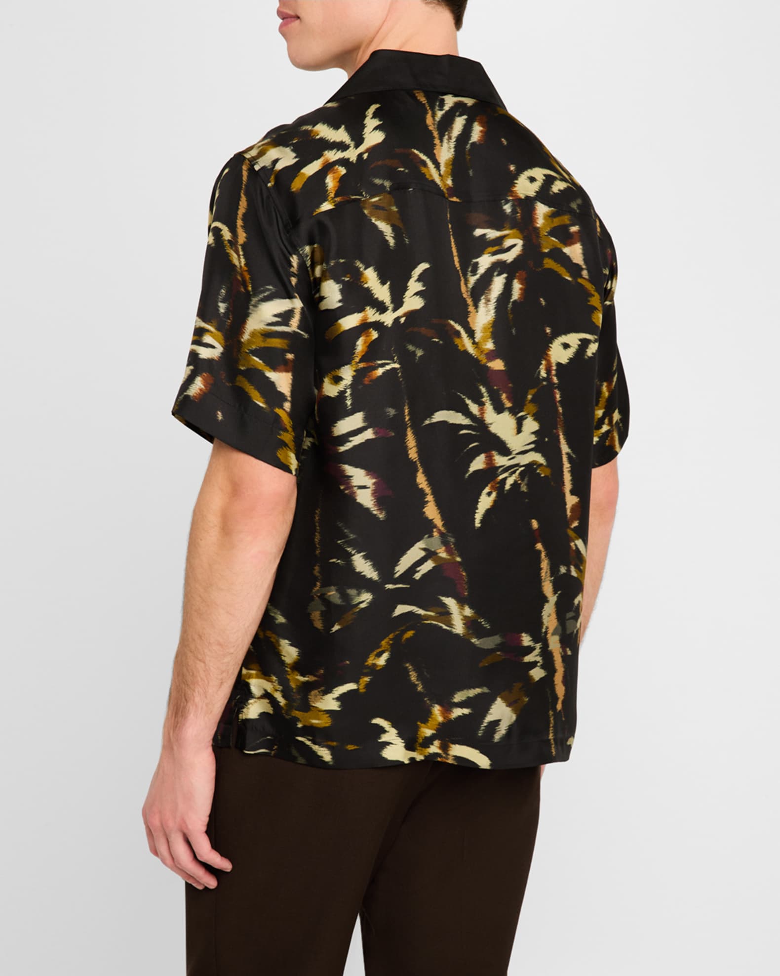 Conroy Wool Silk Shorts Midnight - Simkhai main image 1