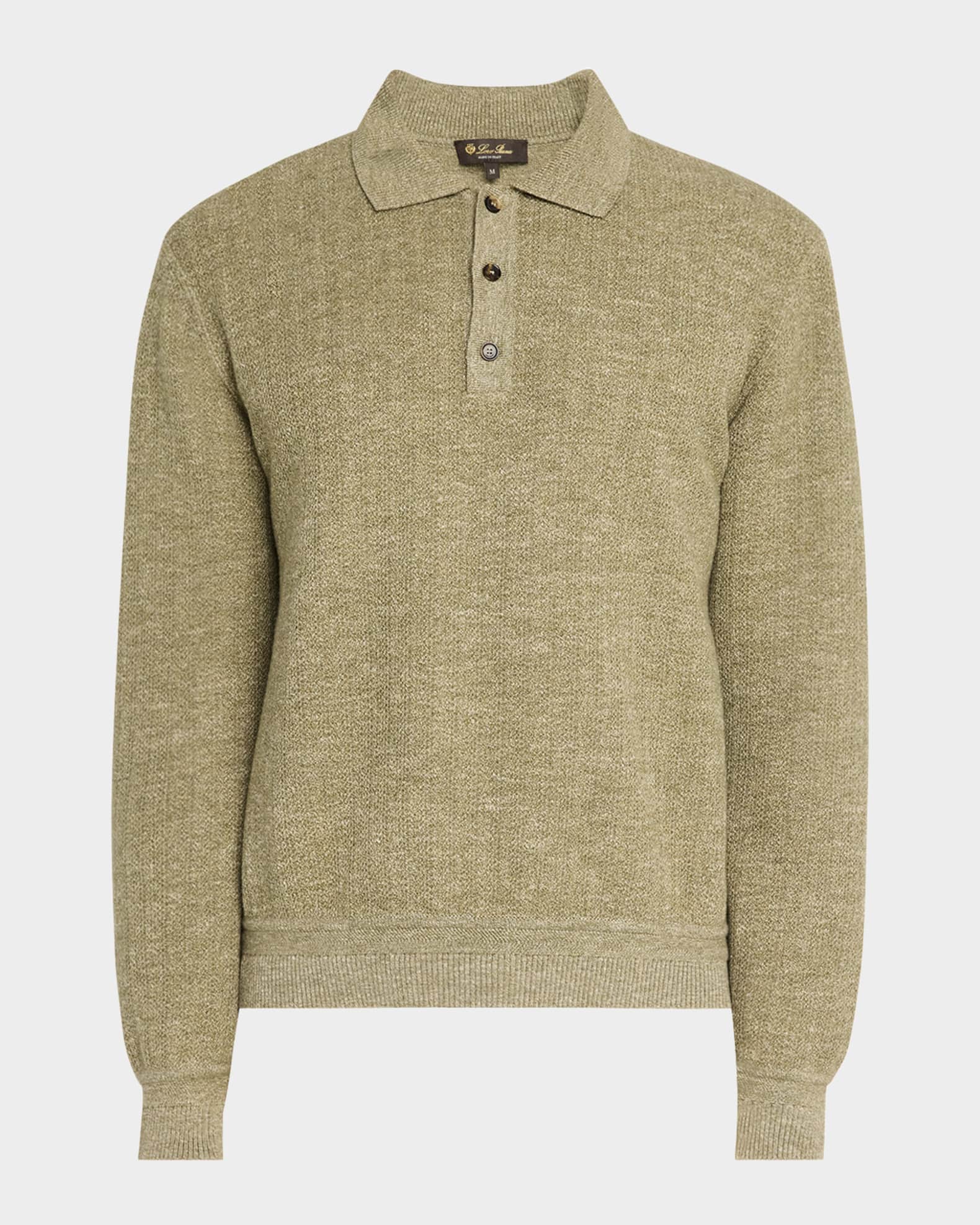 Men's Cellina Mouline Polo Sweater 0