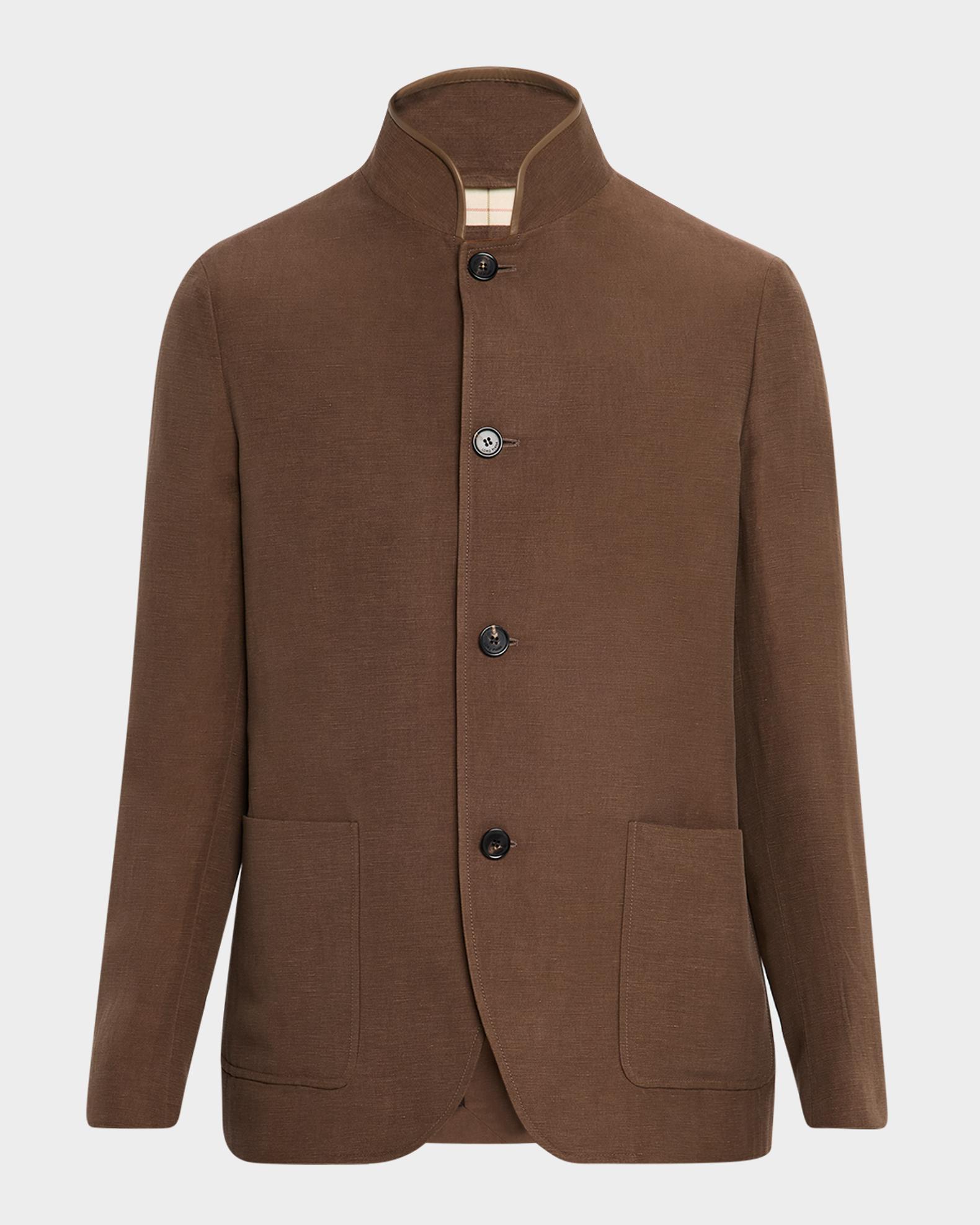Loro Piana Men's Spagna Linen and Silk Single-Breasted Jacket