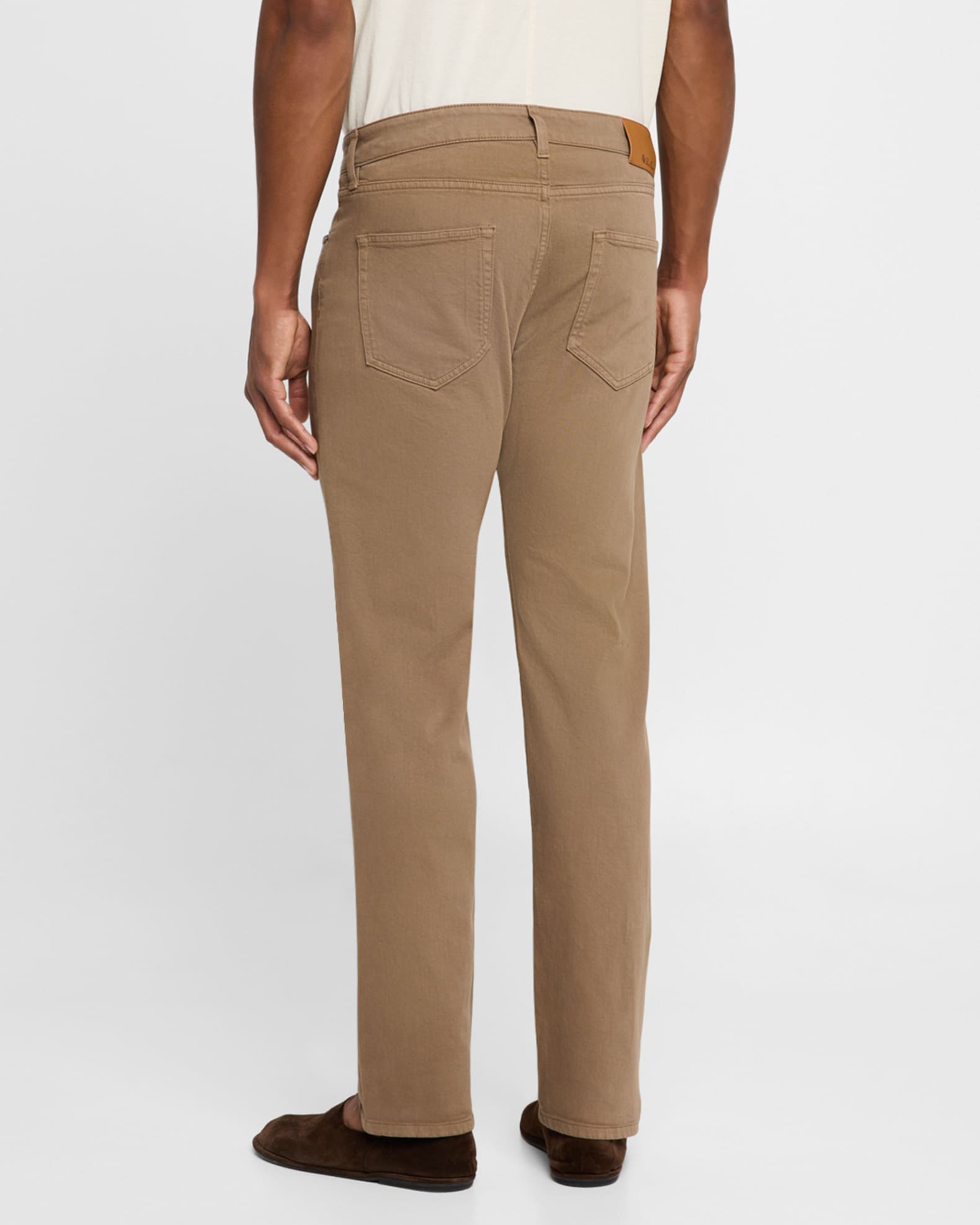 Loro Piana Men's Quarona Denim Five-Pocket Pants | Neiman Marcus