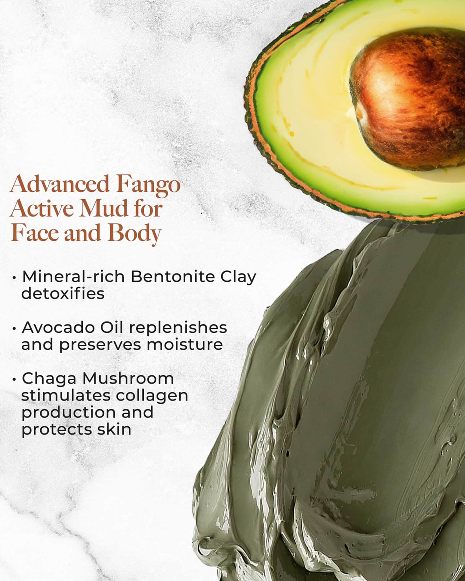 Advanced Fango Active Mud Mask Jar, 7.5 oz. 1