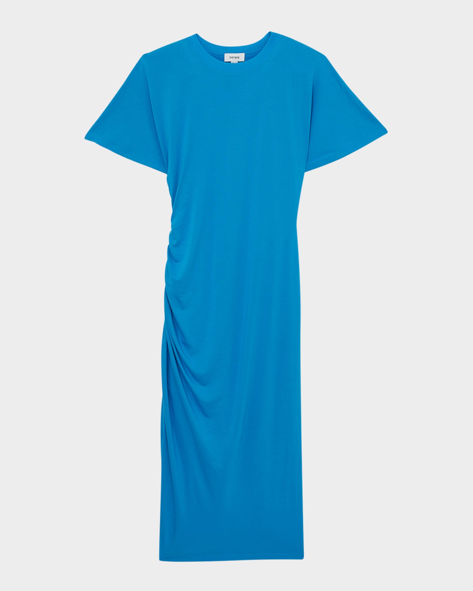 Tulia Ruched Bodycon Midi Dress 0