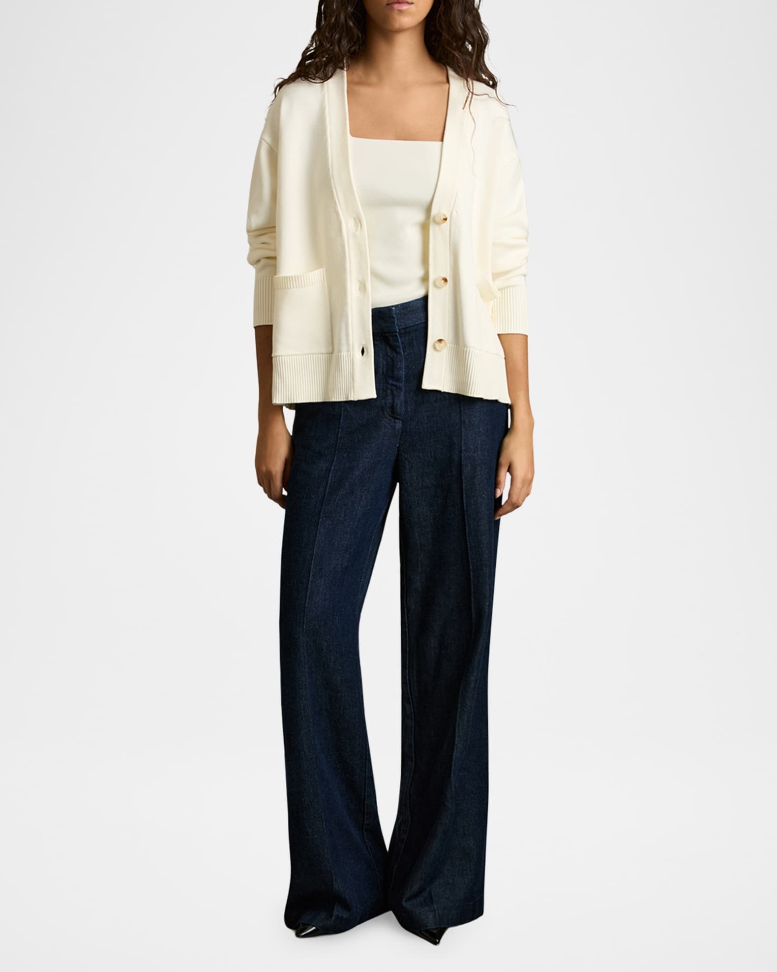 Harper Button-Down Knit Cardigan 1