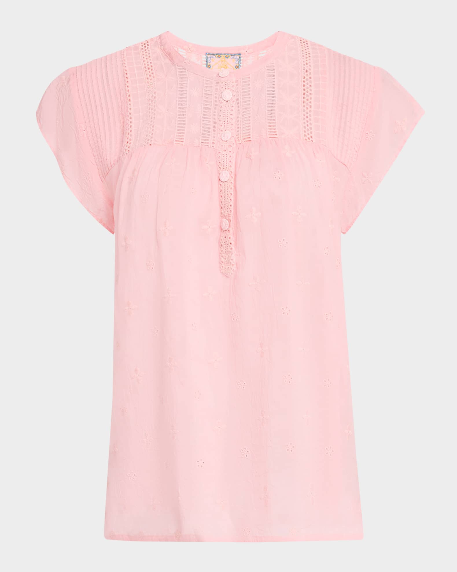Tunara Embroidered Georgette Blouse 0