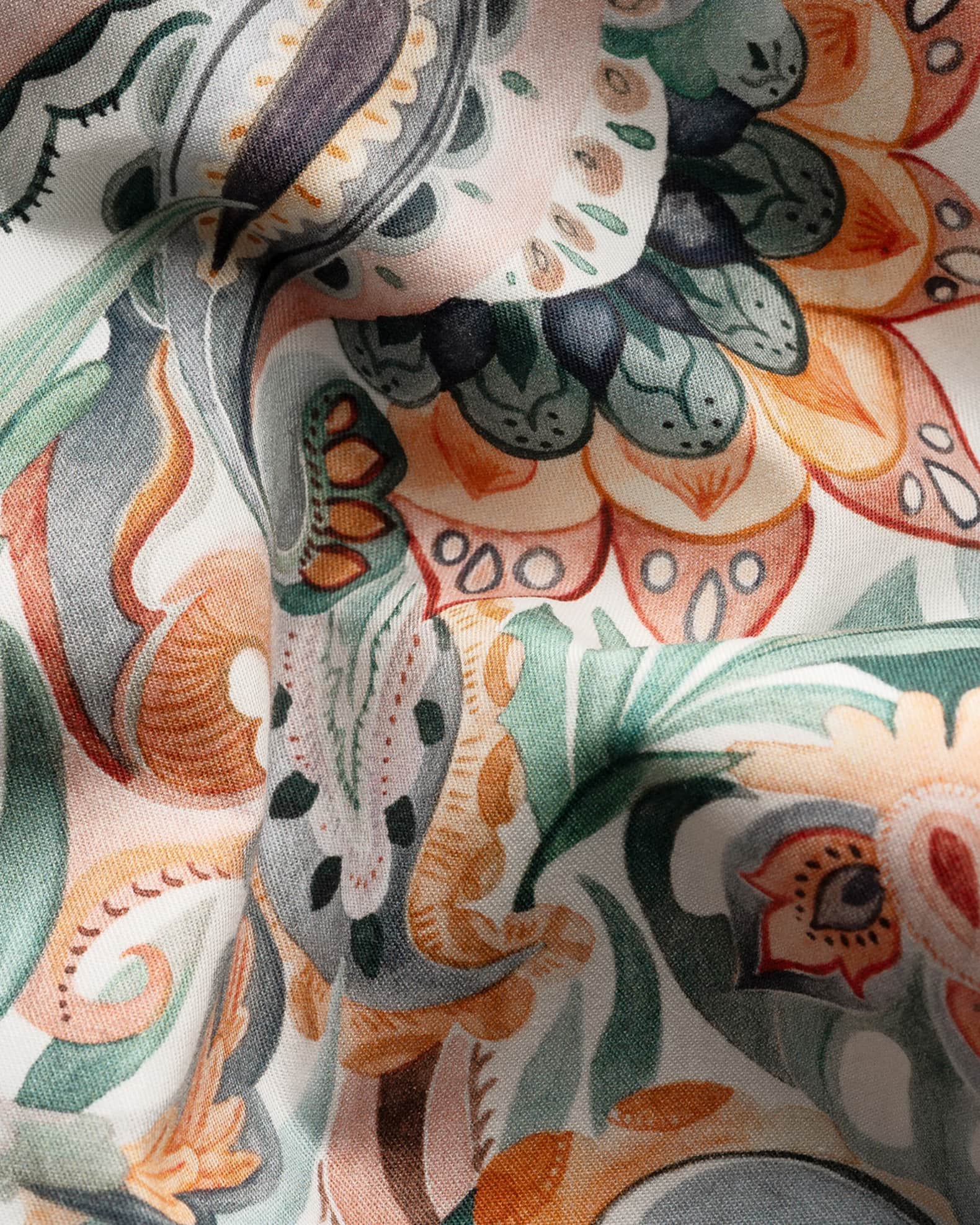 Men's Signature Twill Multicolor Parrot Dress Shirt 1