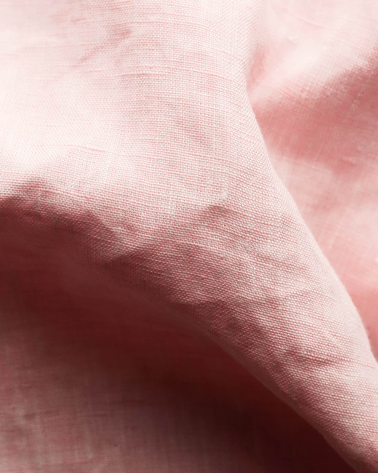 Men's Signature Linen Contemporary Fit Casual Button-Down Shirt 1