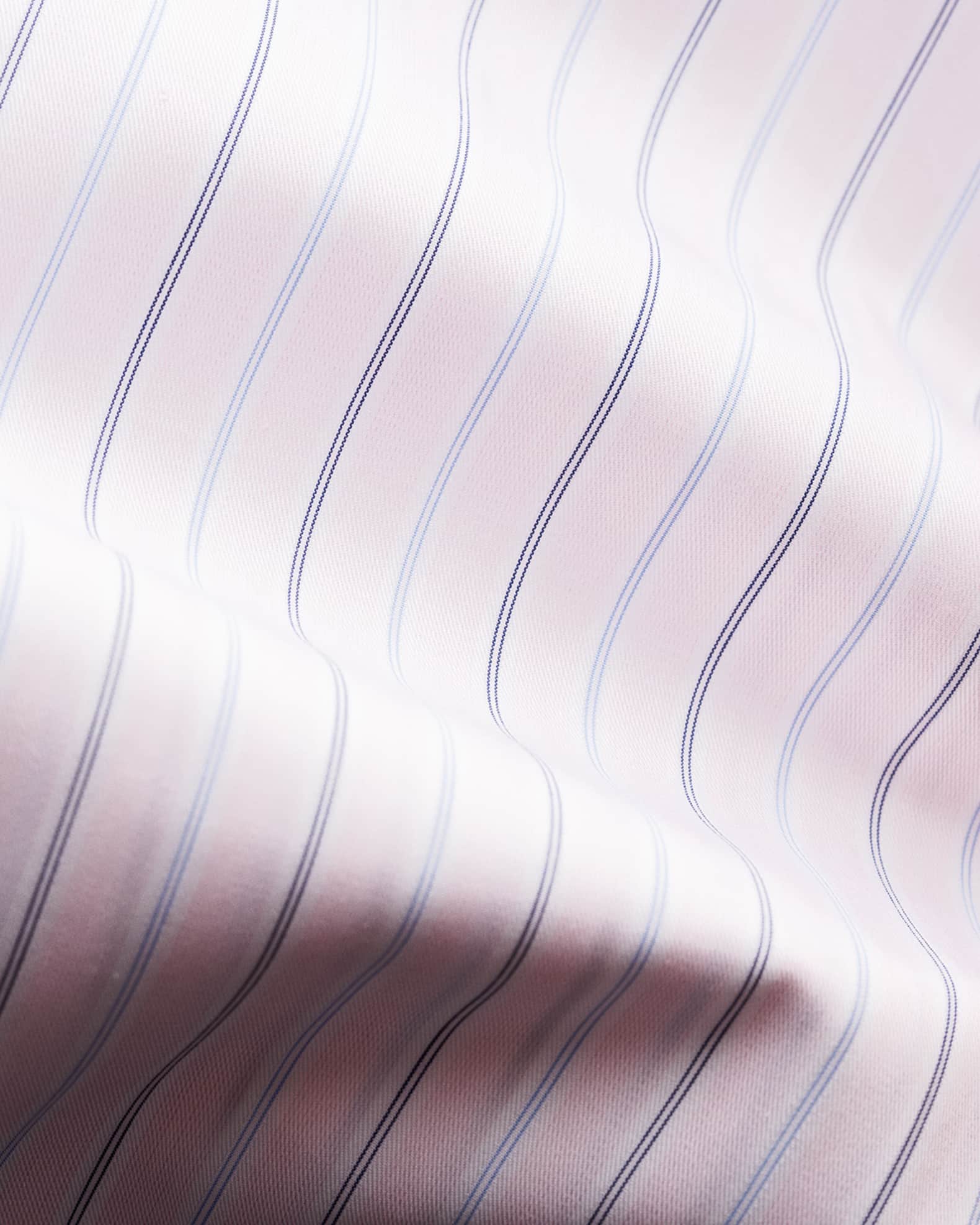 Men's Elevated Pique Stripe Contemporary-Fit Dress Shirt 1