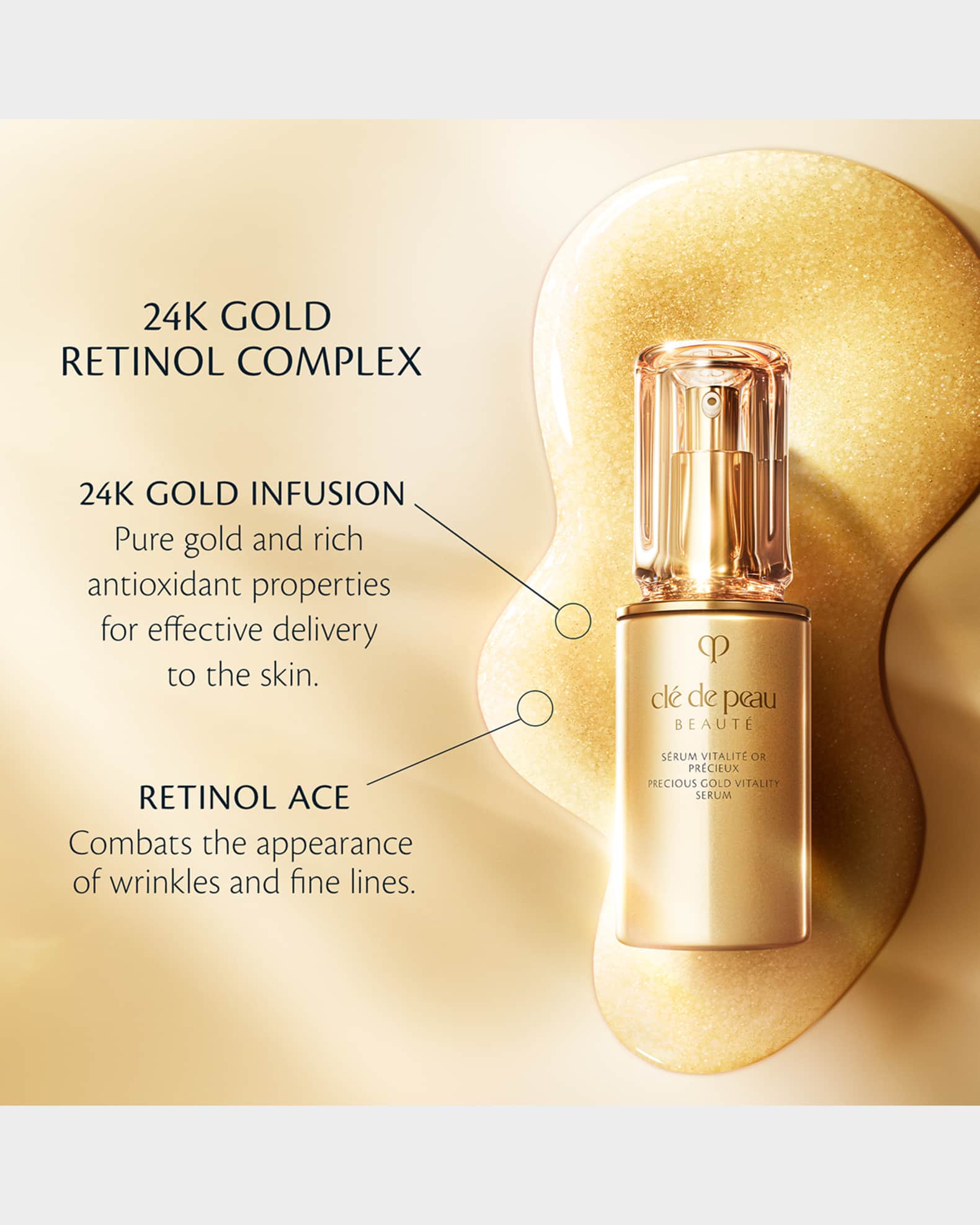 Precious Gold Vitality Serum | Clé de Peau Beauté – Singapore