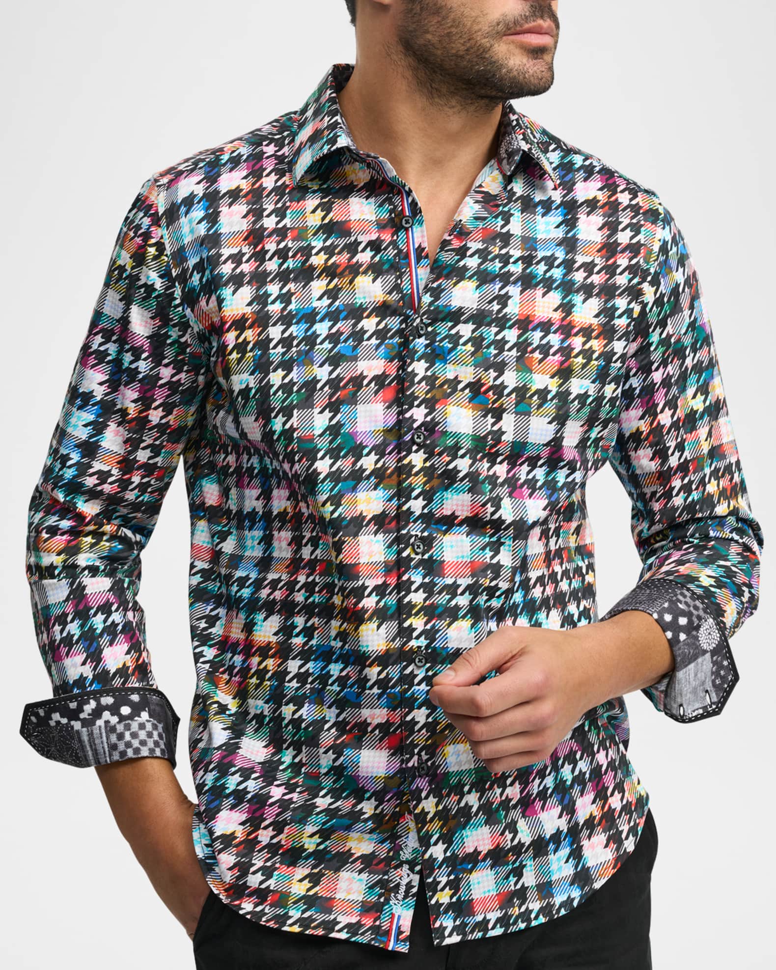 Men's Algiers Satin Stretch Sport Shirt 0