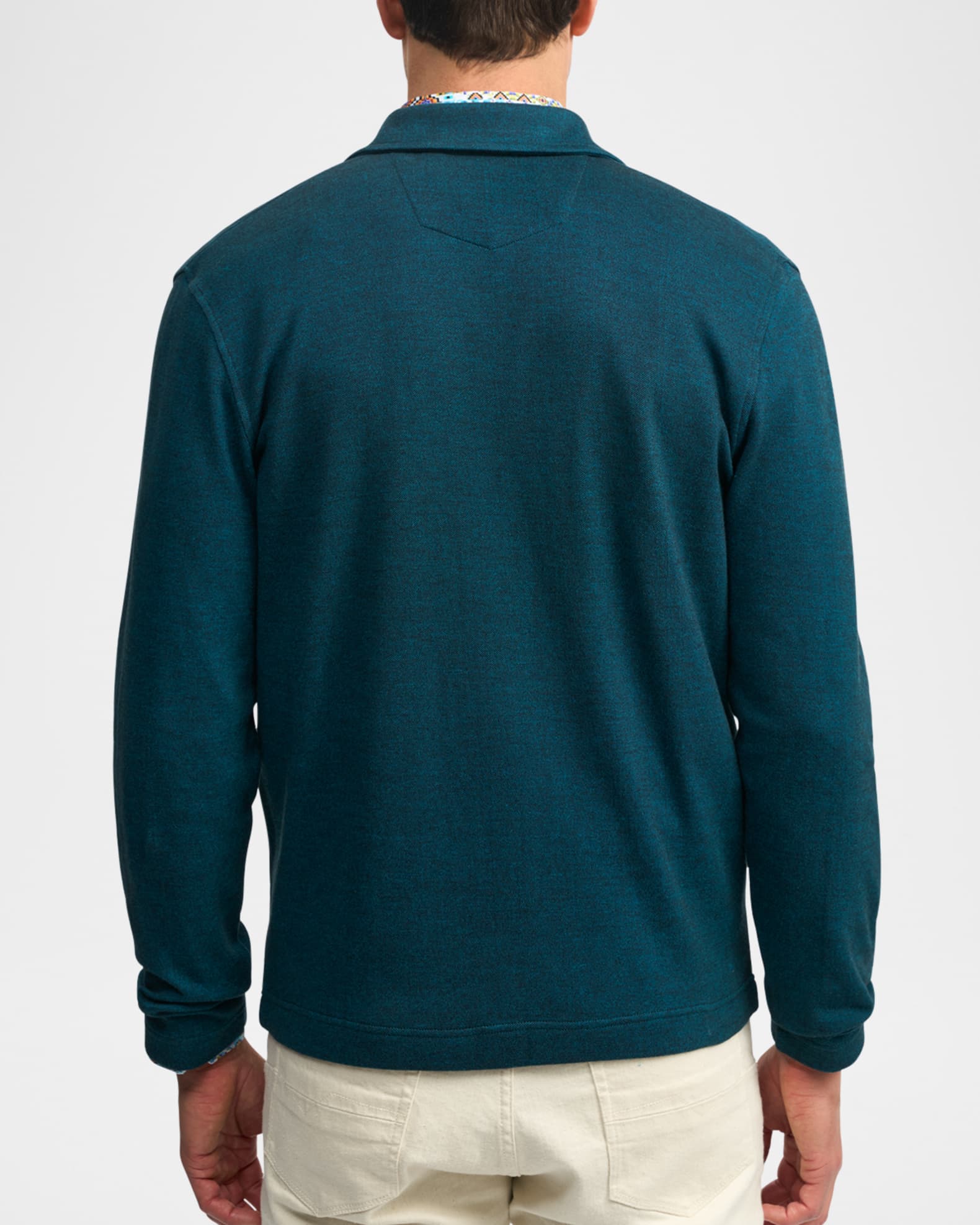 Men's Dorven Cotton Knit Full-Zip Sweater 1