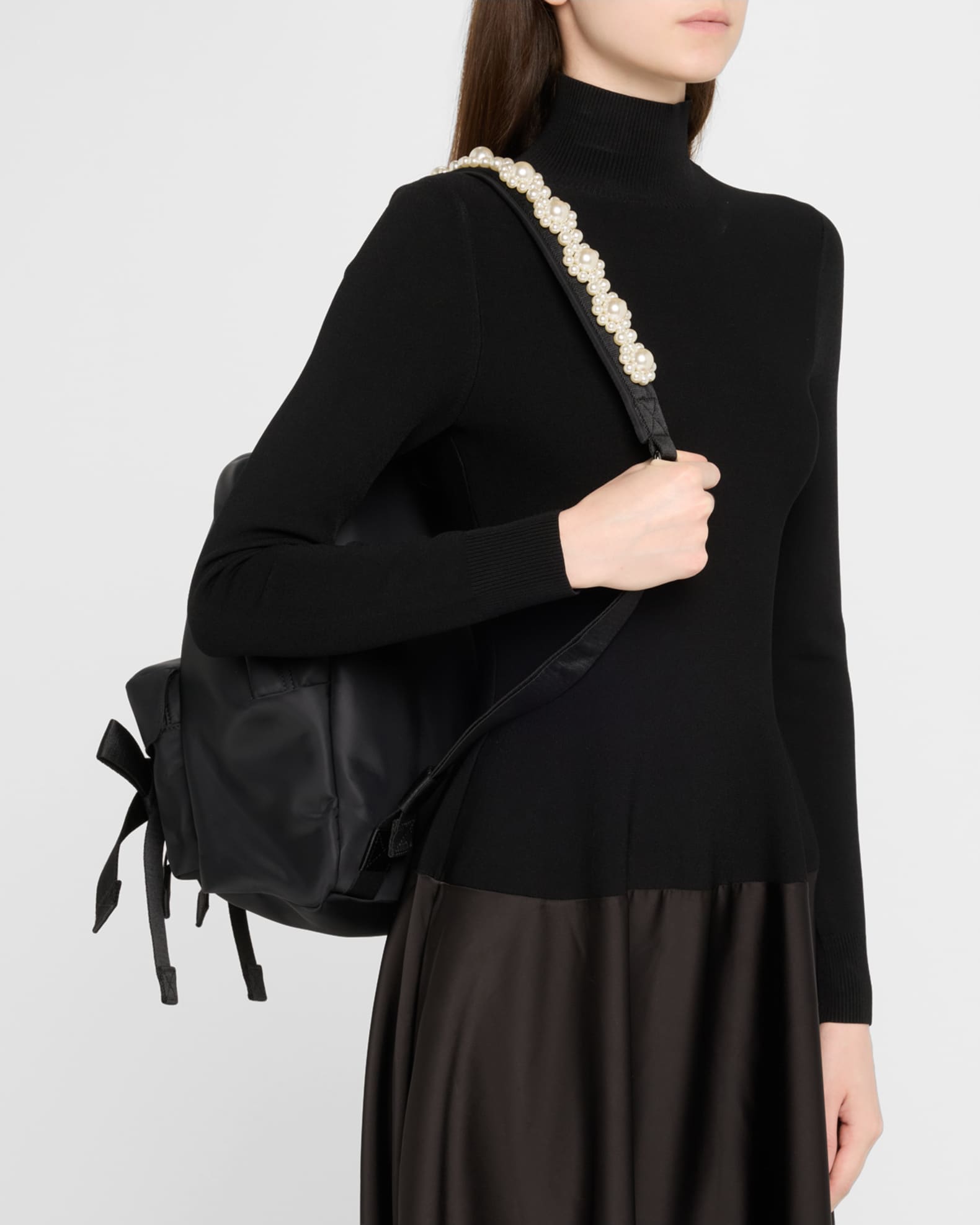 SIMONE ROCHA シモーンロシャ Beaded Utility Bow バックパック Beaded Utility Bow Backpack – Simone Rocha US