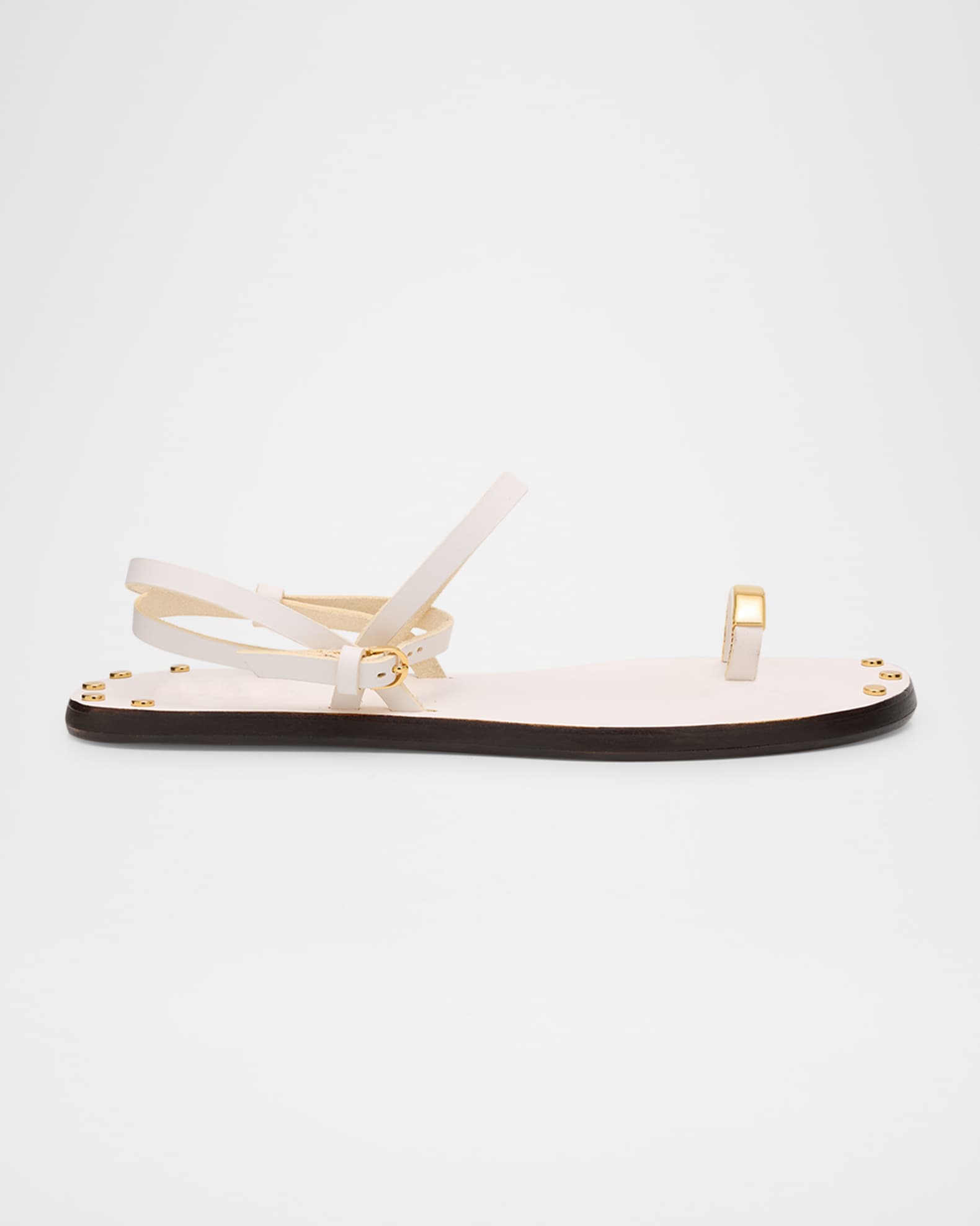 Fara Toe-Ring Flat Sandals 0
