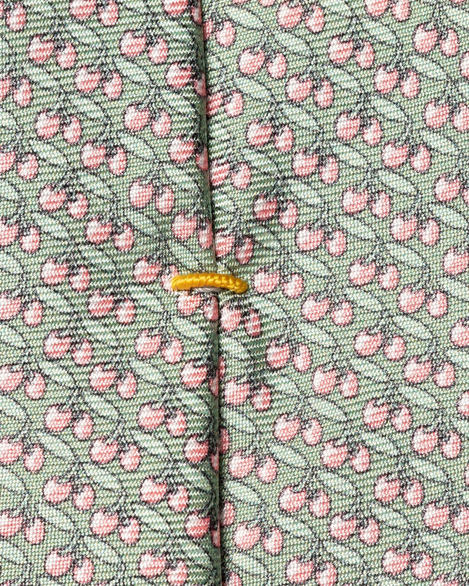 Men's Micro-Cherry Silk Tie 1