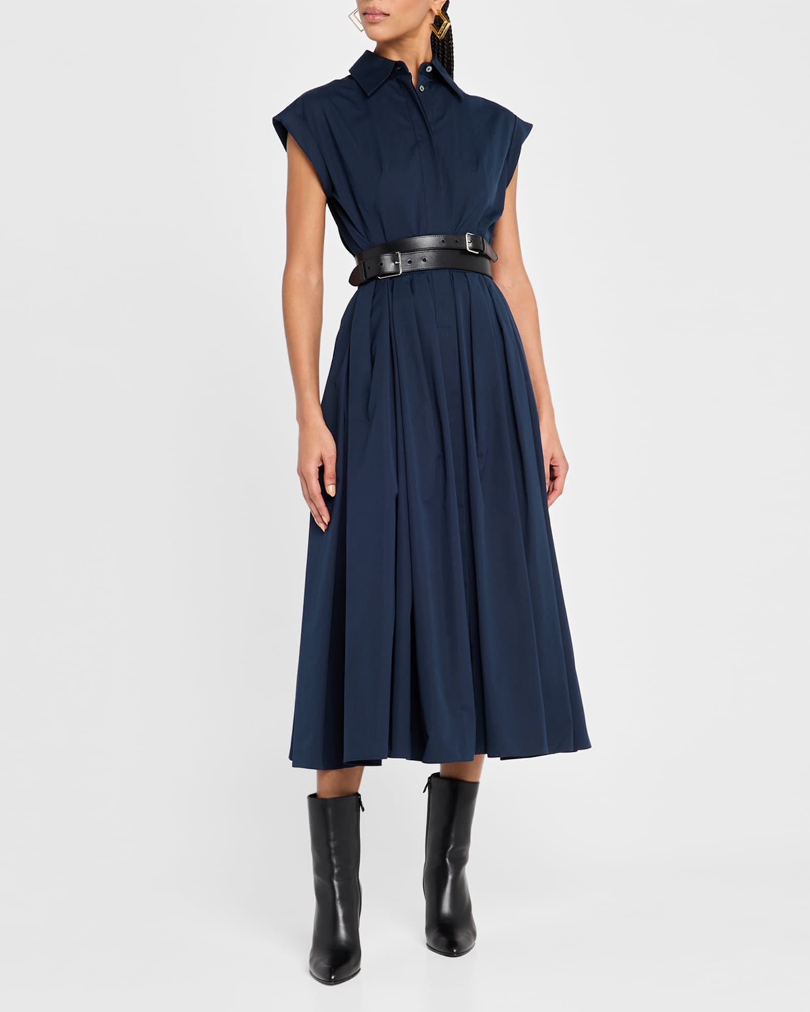 Cap Sleeve Pleated A-Line Chiffon Long Dress Mulberry